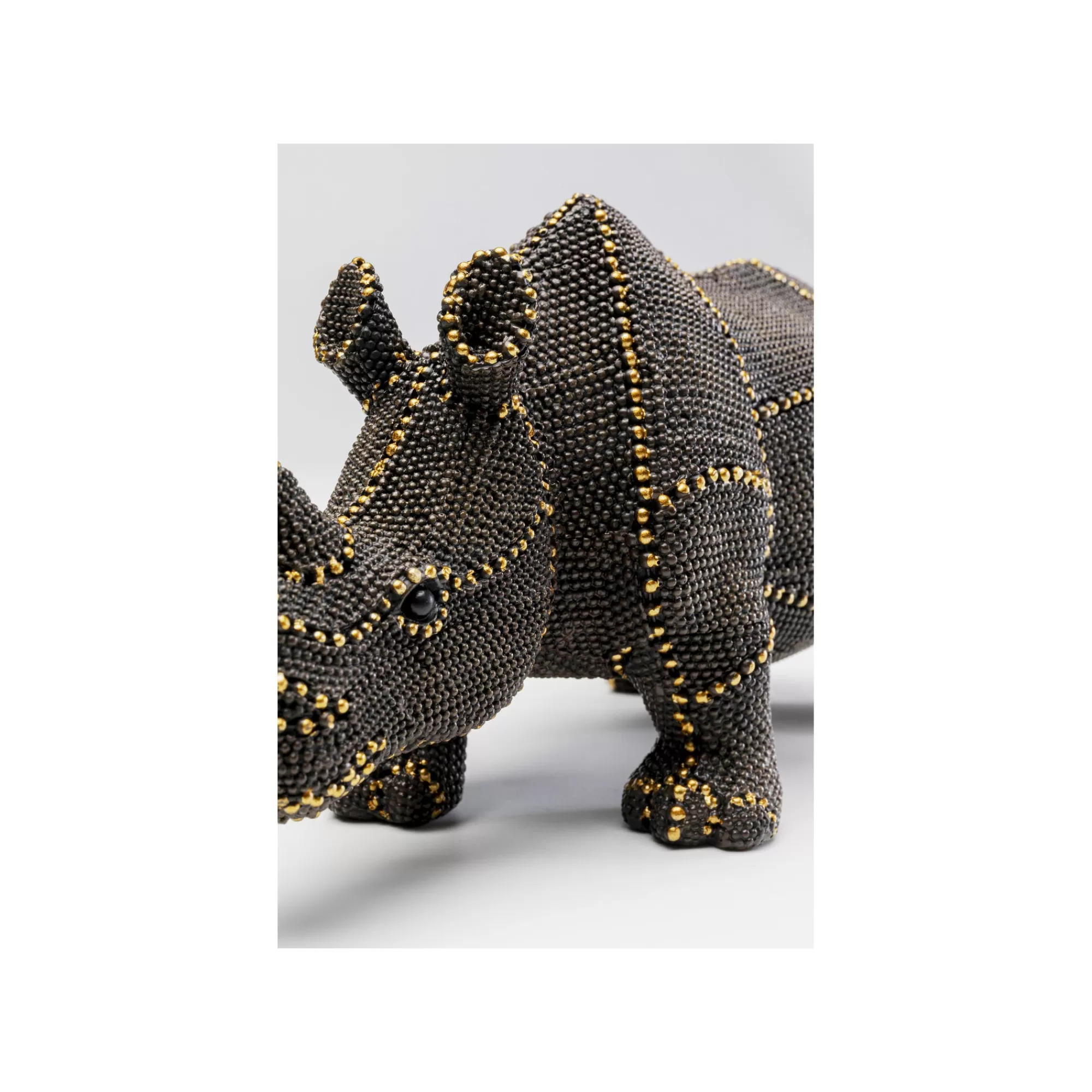 KARE Design Déco Rhino Perles 26cm ^ Déco