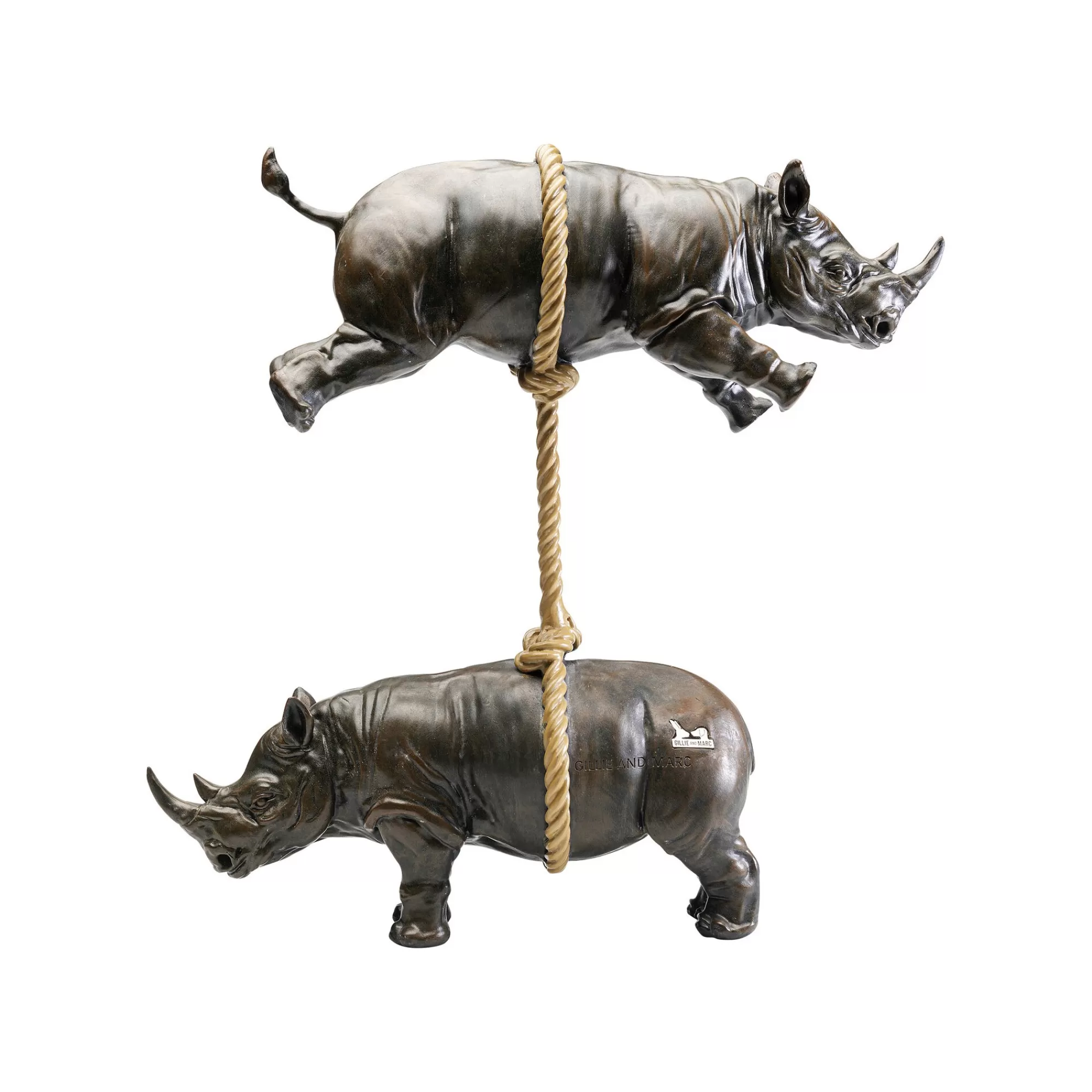 KARE Design Déco Rhinocéros Artistiques ^ Déco
