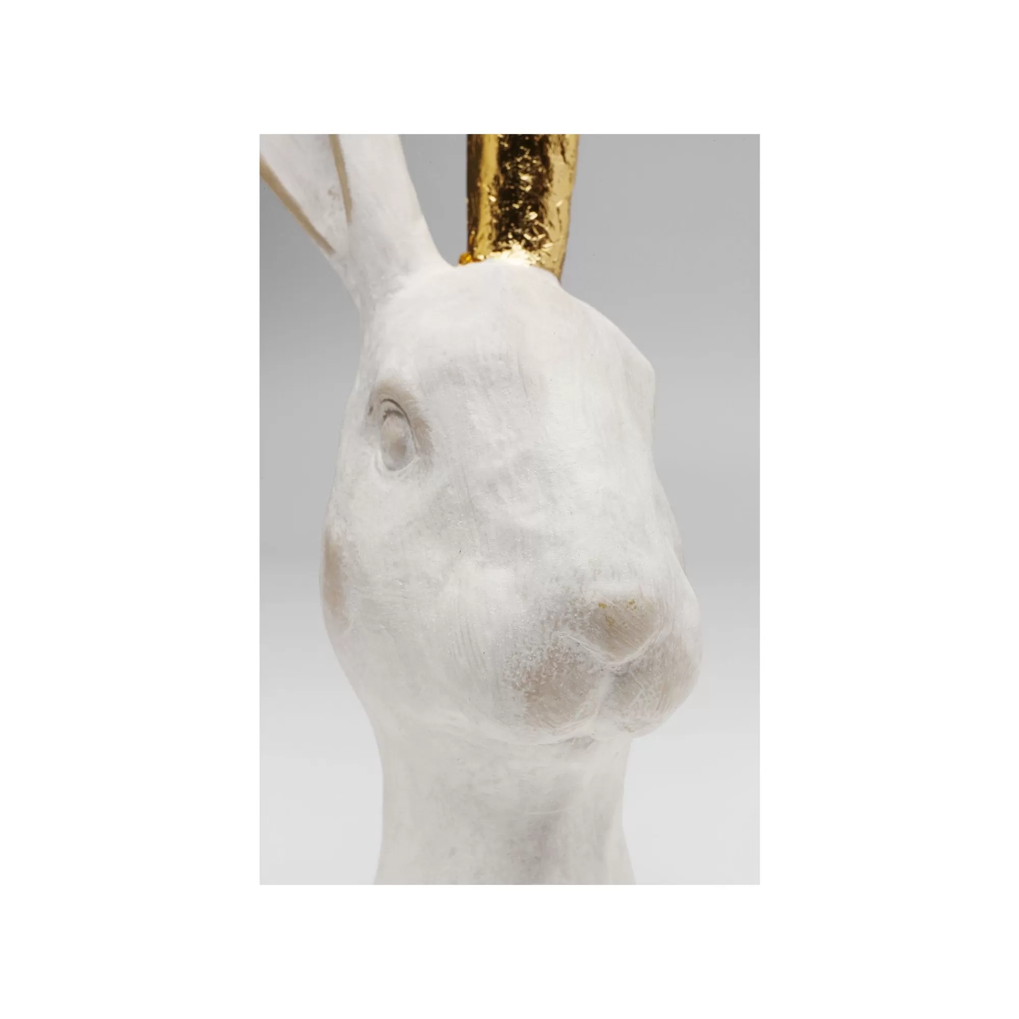 KARE Design Déco Tête De Lapin Blanc Et Doré 30cm ^ Déco