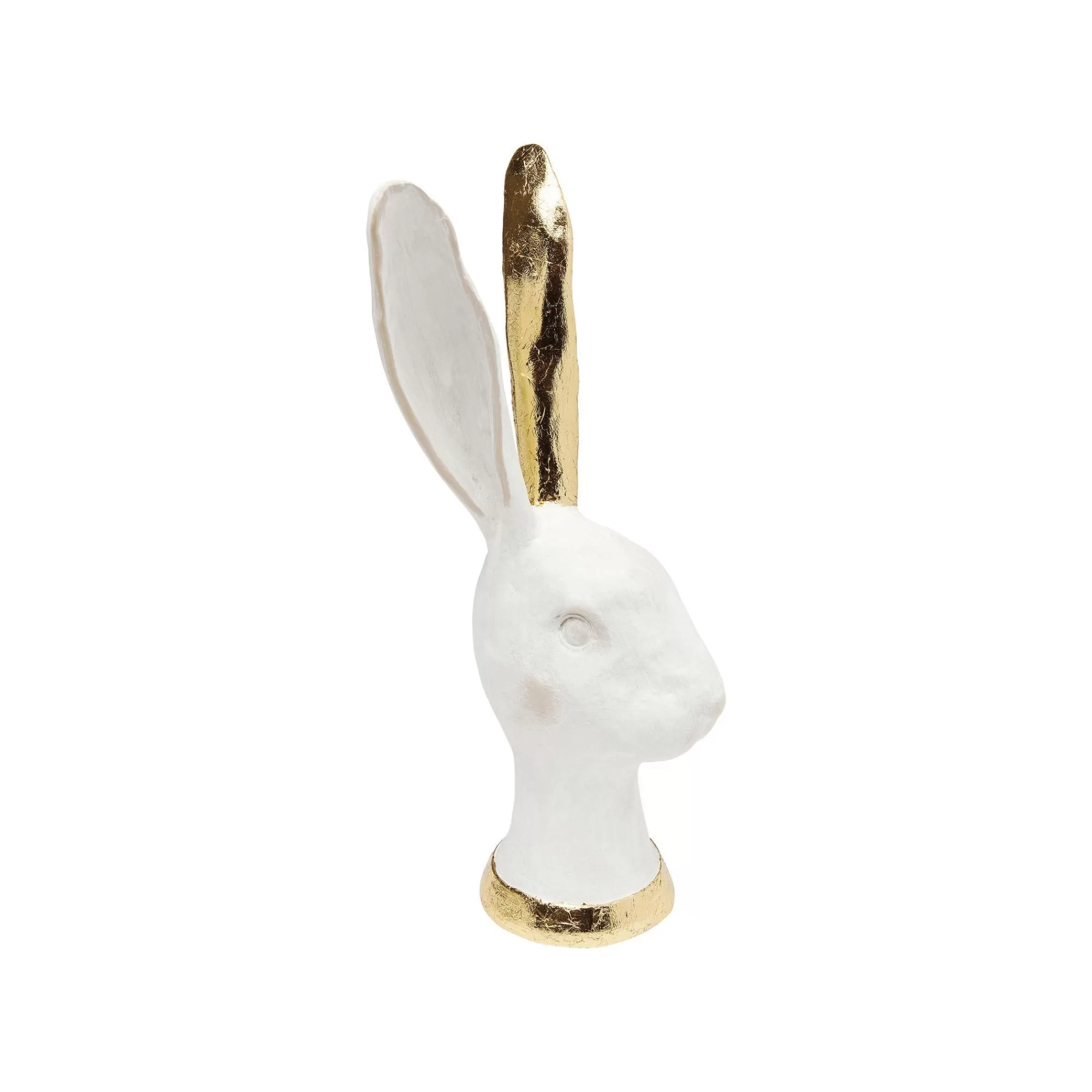 KARE Design Déco Tête De Lapin Blanc Et Doré 30cm ^ Déco