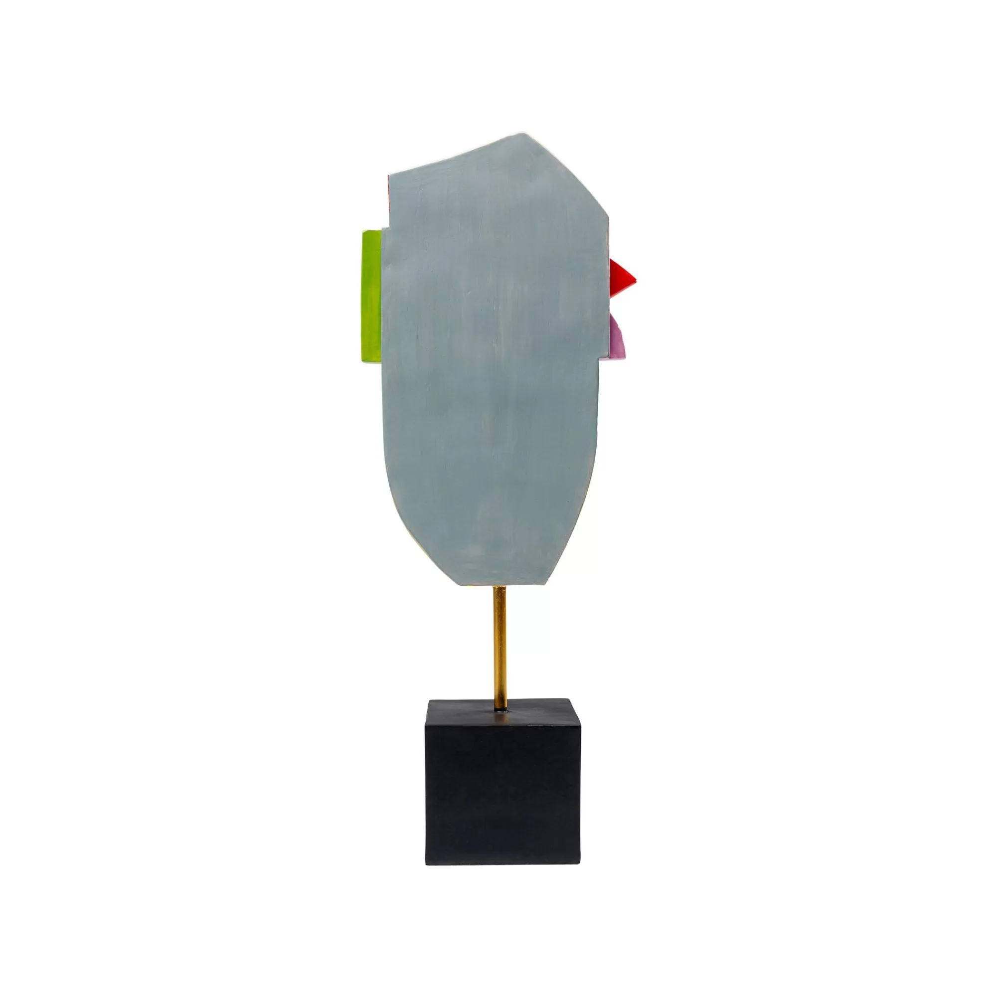 KARE Design Déco Visage Abstrait Multicolore ^ Déco