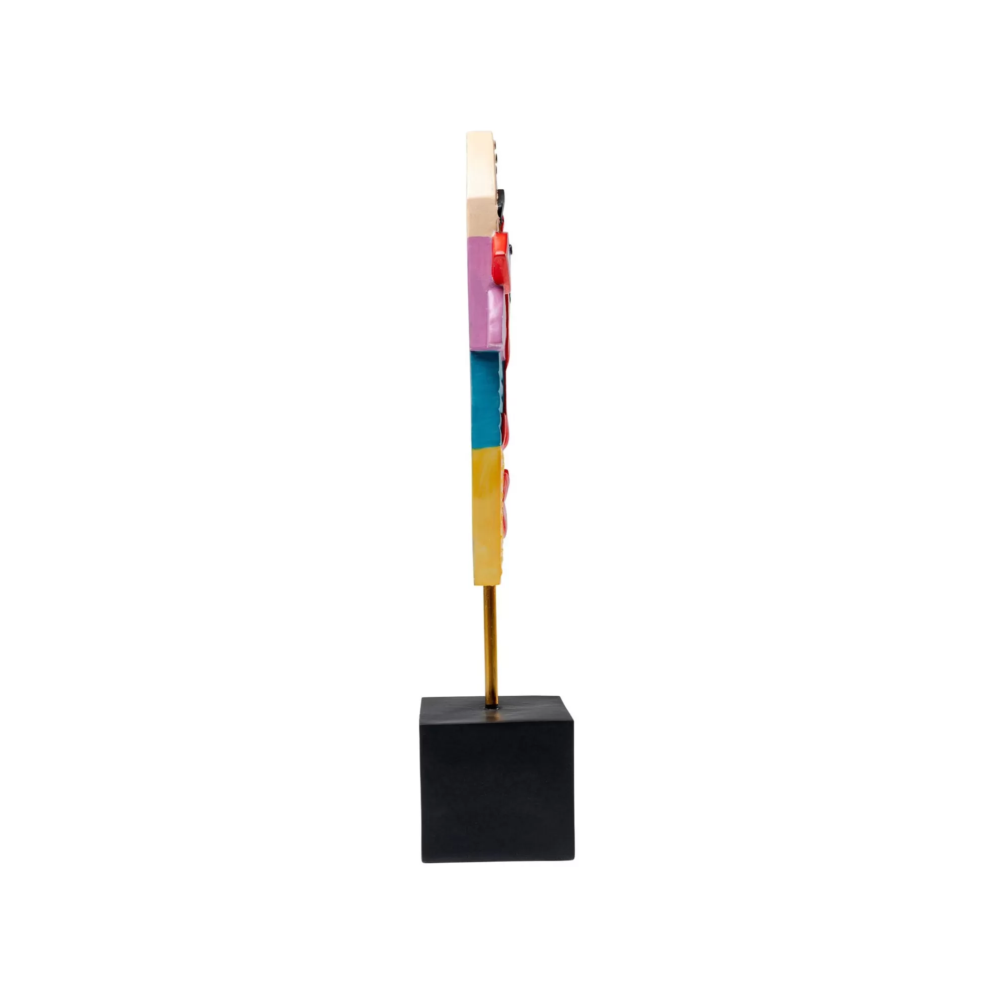 KARE Design Déco Visage Abstrait Multicolore ^ Déco