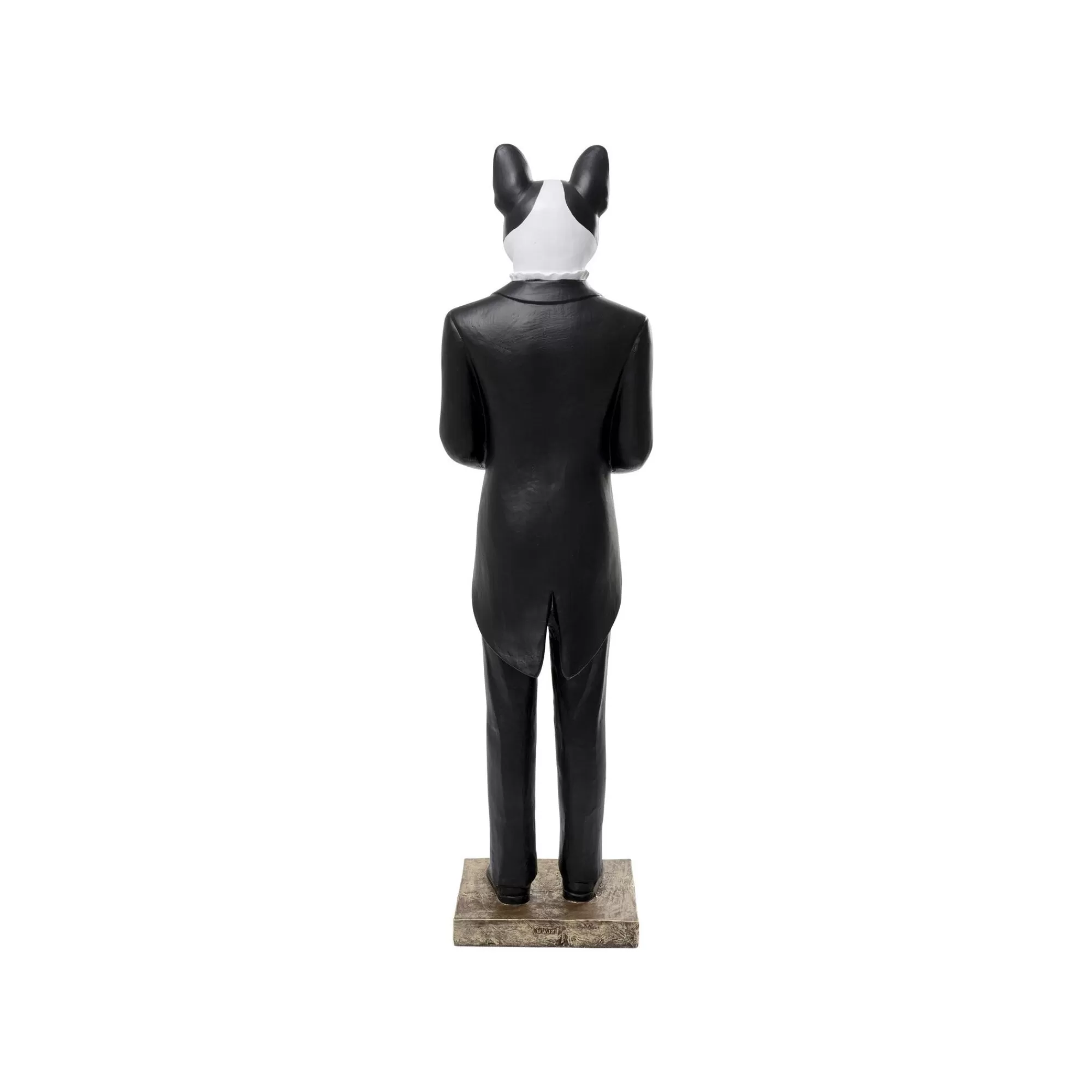 KARE Design Déco XL Chien Majordome Noir Et Blanc 165cm ^ Déco