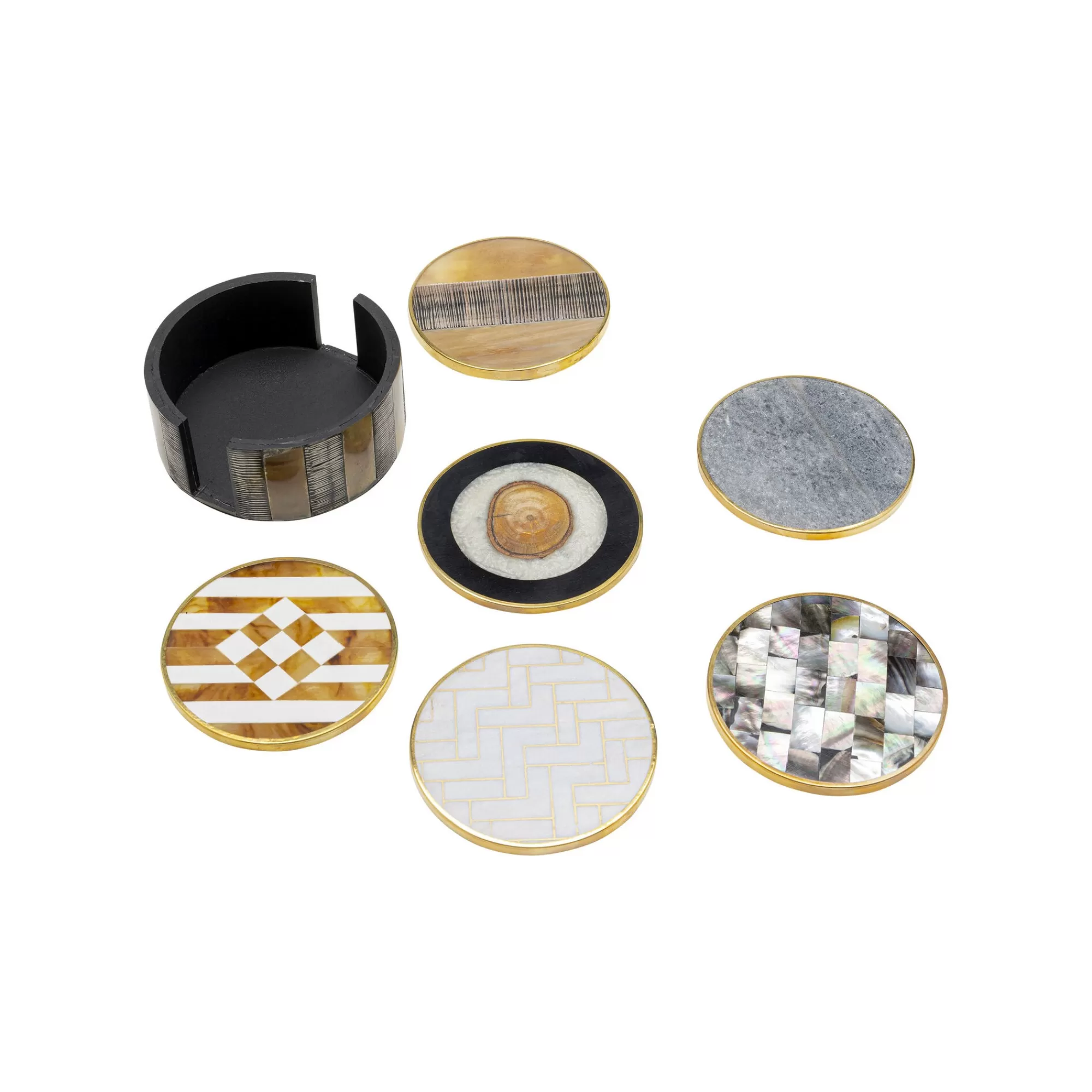 KARE Design Dessous De Verre Nature Set De 6 ^ Vaisselle
