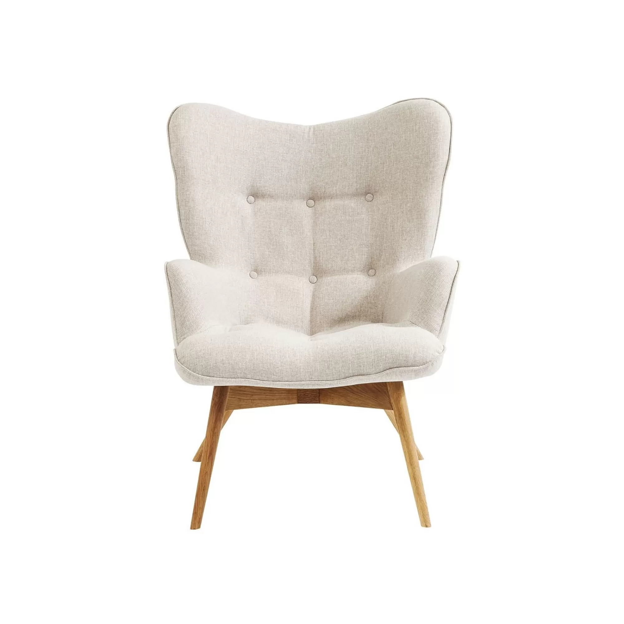 KARE Design Fauteuil Vicky écru ^ Fauteuil