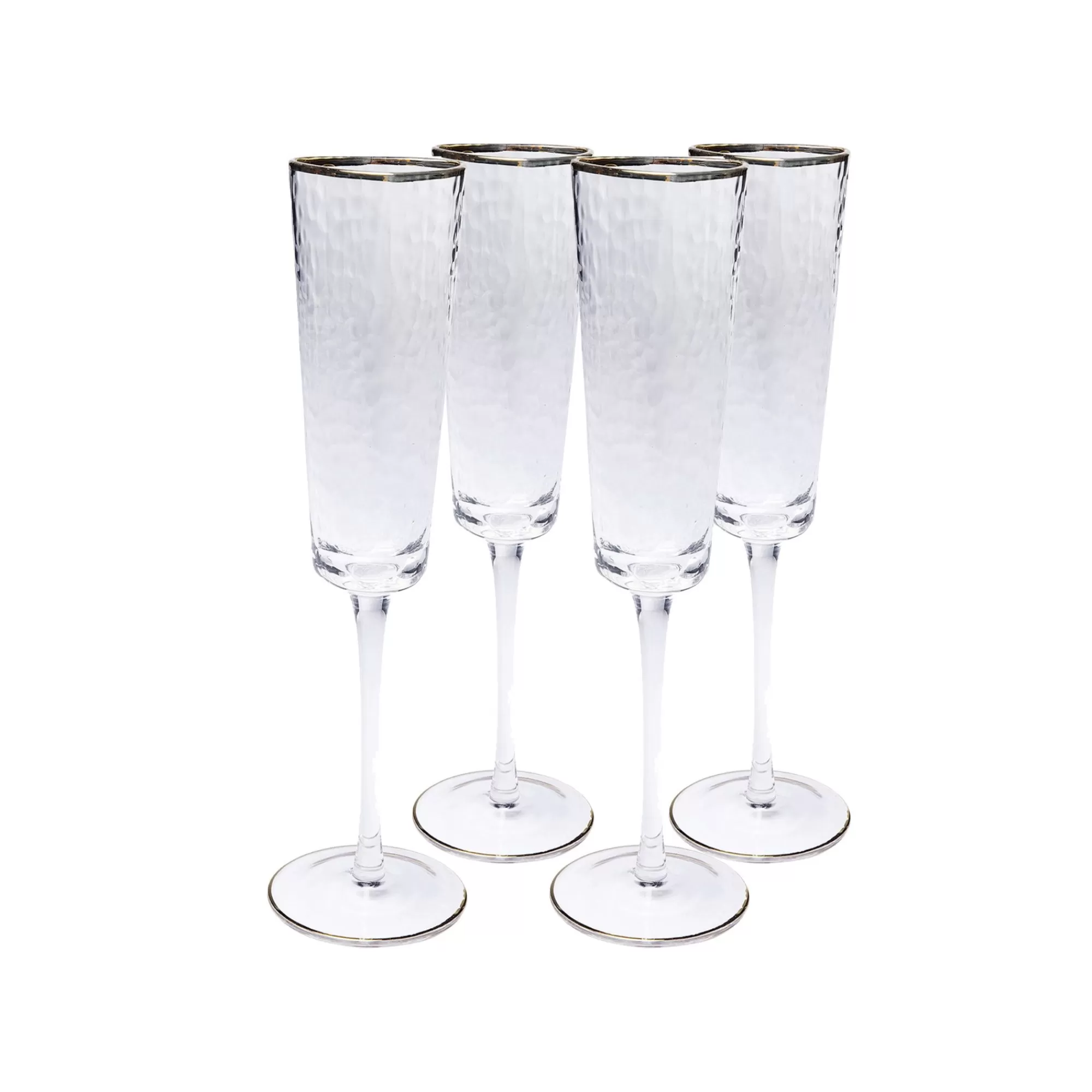 KARE Design Flûtes à Champagne Hommage Set De 4 ^ Vaisselle