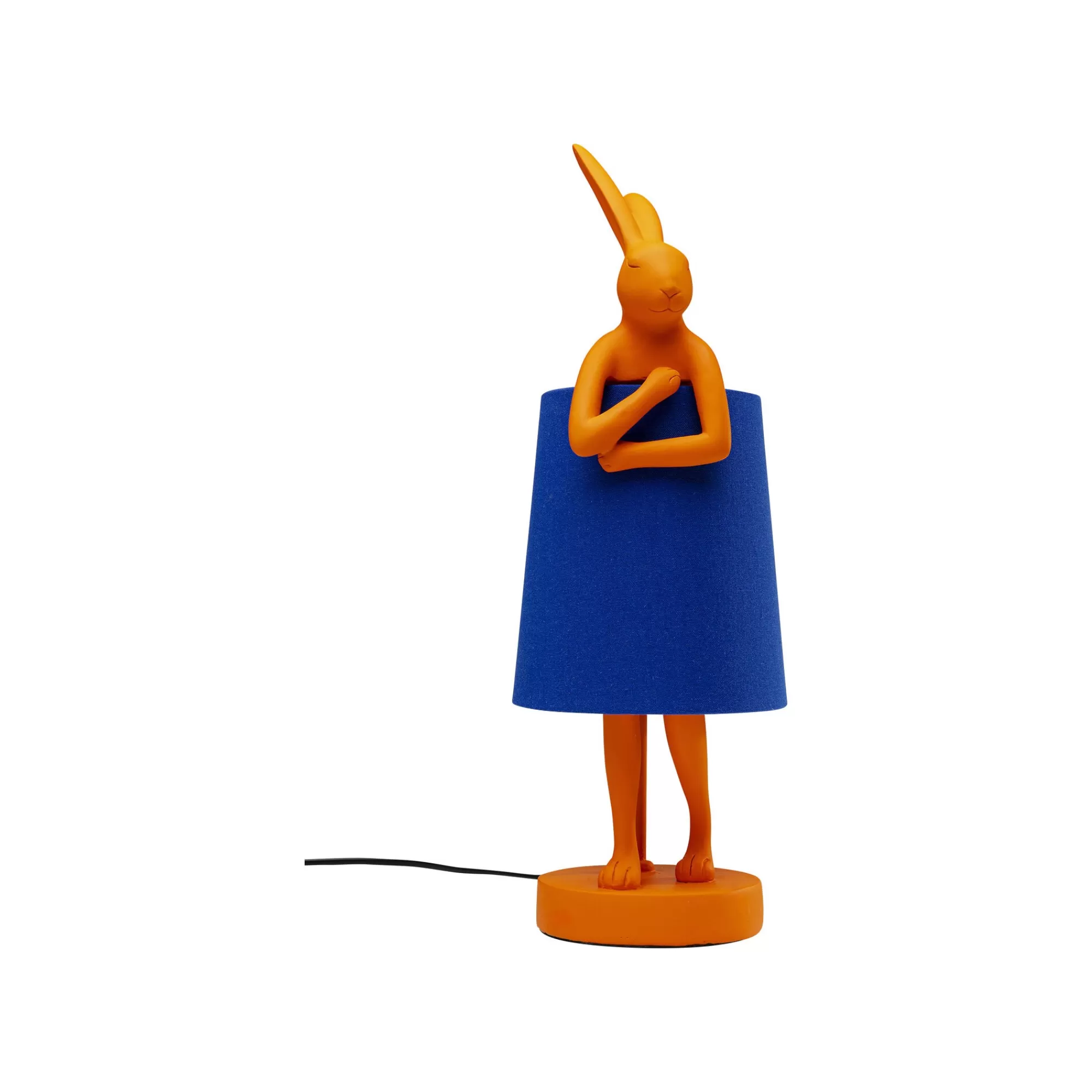 KARE Design Lampe Animal Lapin Orange Et Bleue 50cm ^ Lampe De Table
