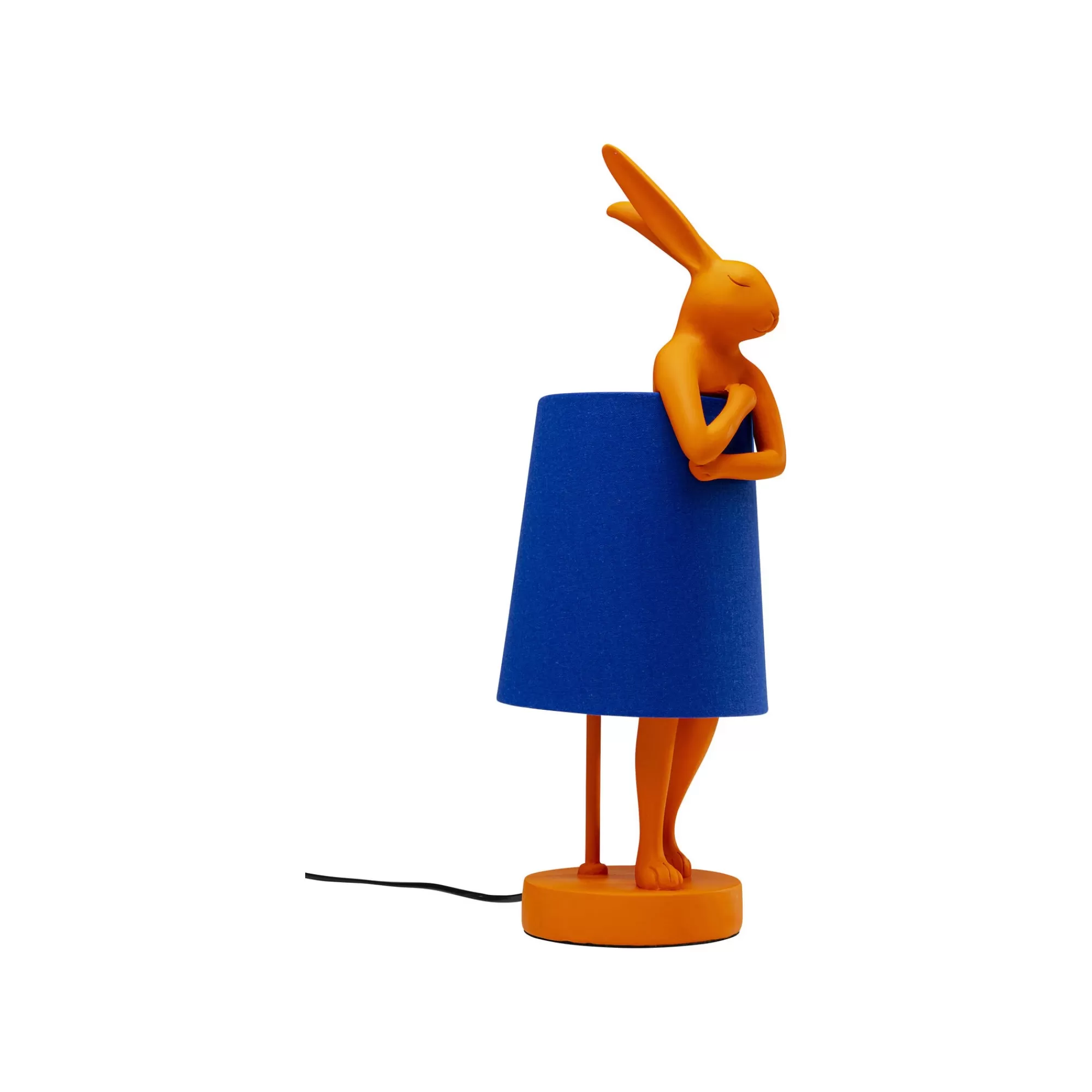 KARE Design Lampe Animal Lapin Orange Et Bleue 50cm ^ Lampe De Table
