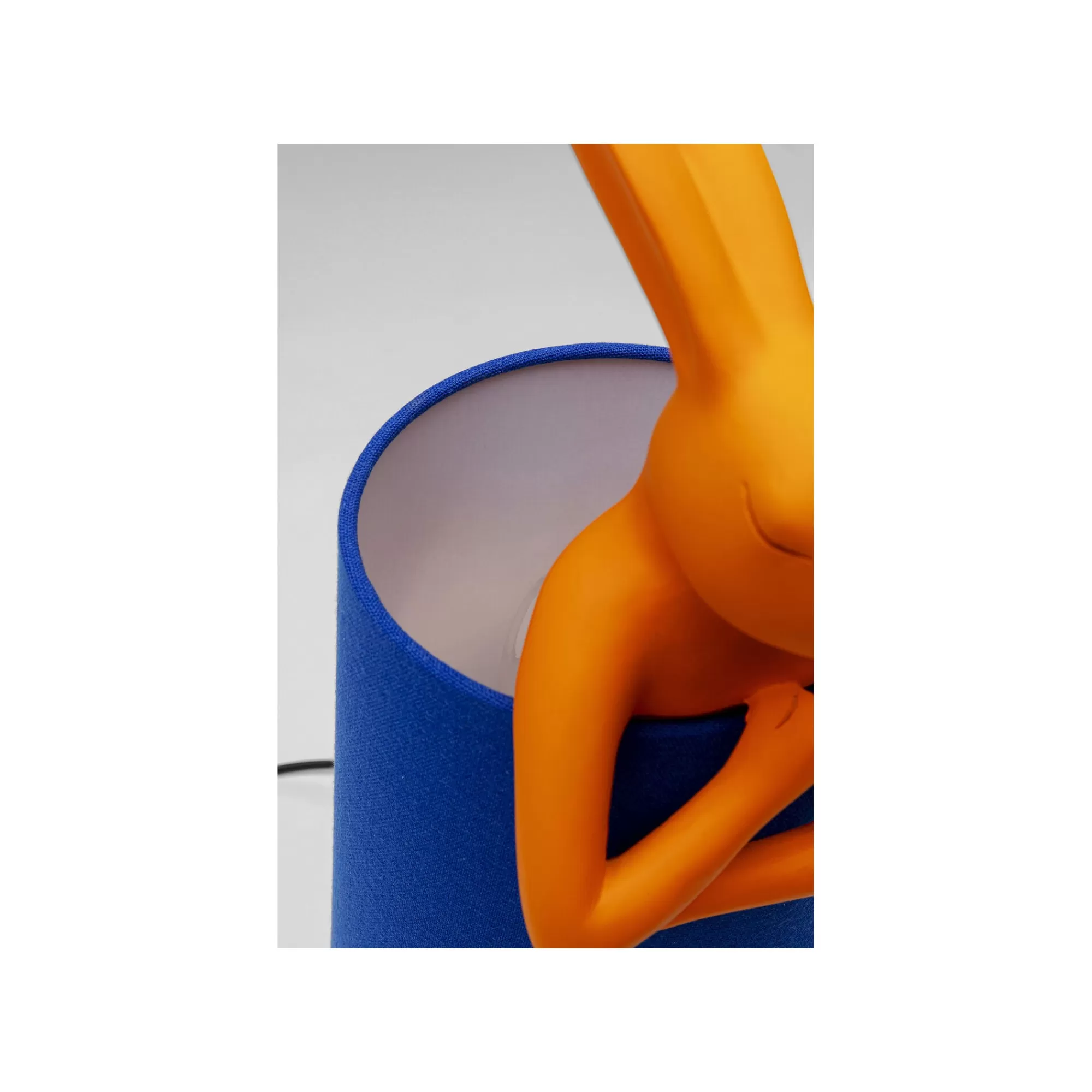 KARE Design Lampe Animal Lapin Orange Et Bleue 50cm ^ Lampe De Table