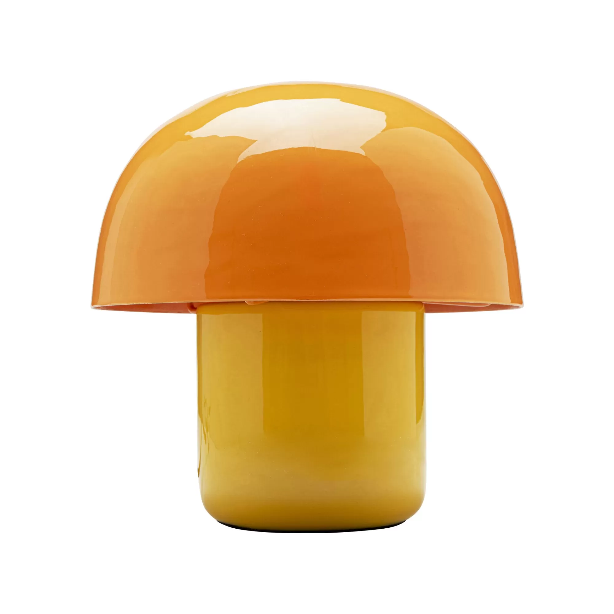 KARE Design Lampe Mushroom Duo 20cm Orange Et Jaune ^ Lampe De Table