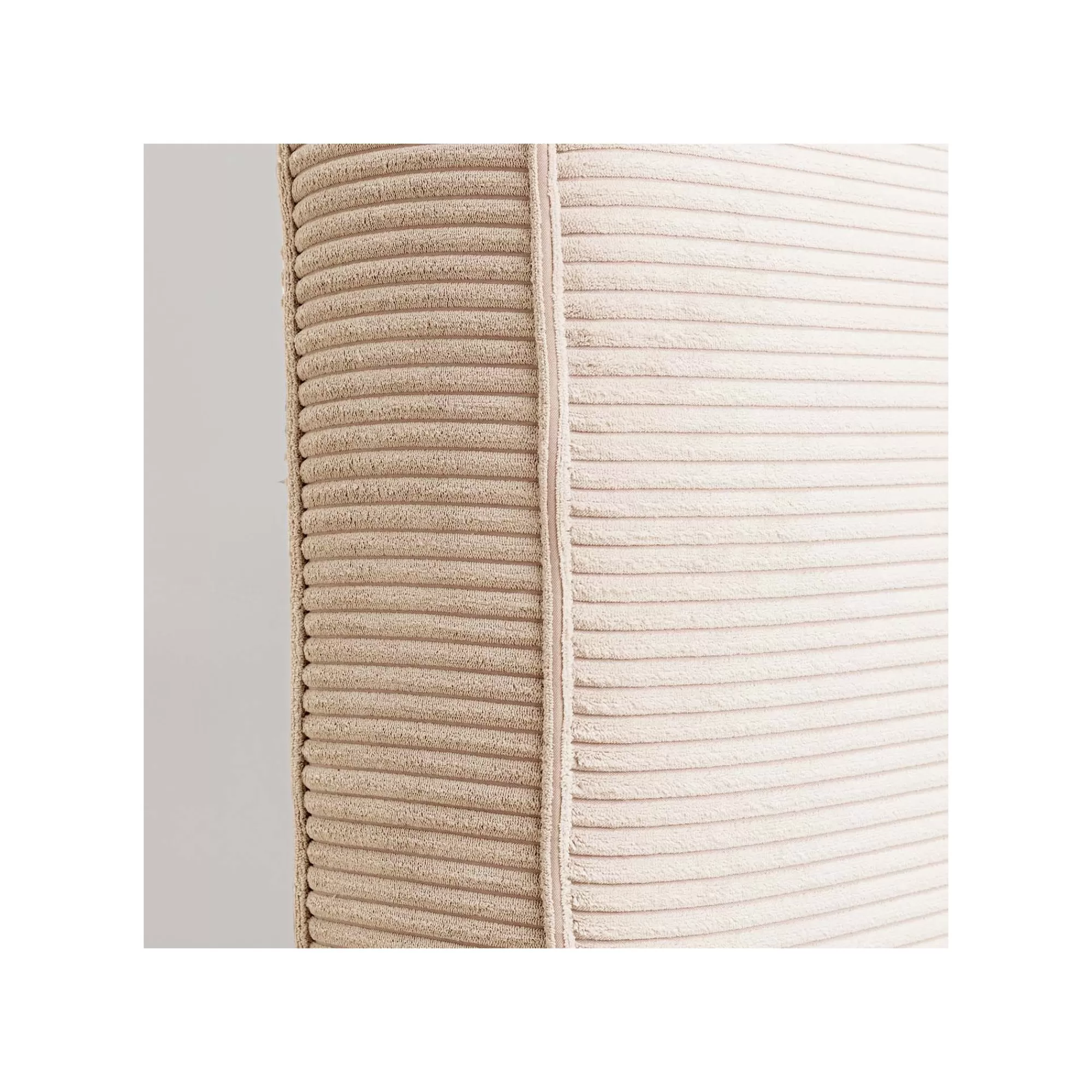 KARE Design Lit East Side Cord Côtelé Crème ^ Lit