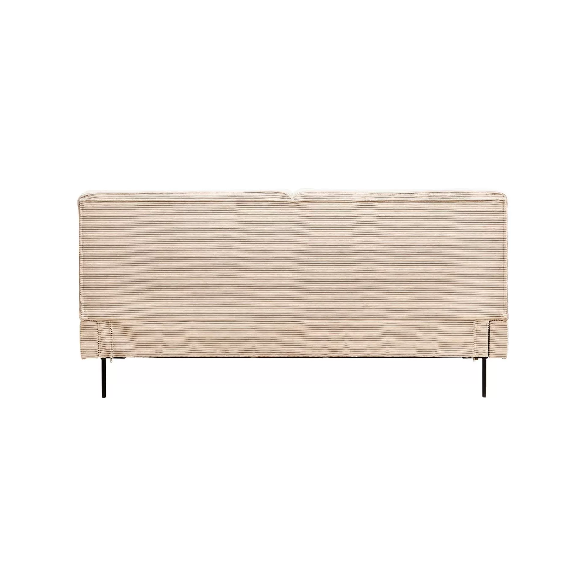 KARE Design Lit East Side Cord Côtelé Crème ^ Lit