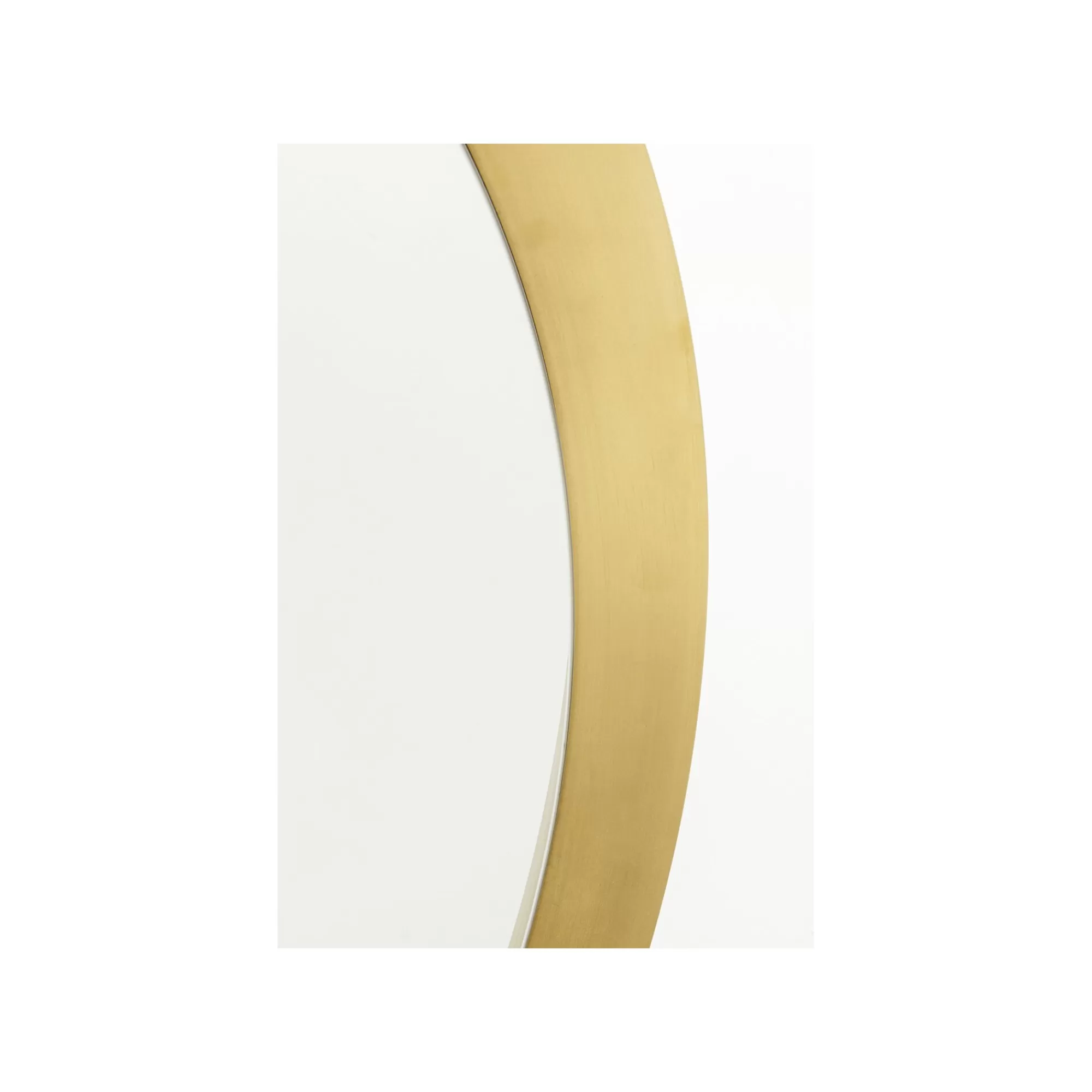 KARE Design Miroir Arezzo Doré 100cm ^ Miroir
