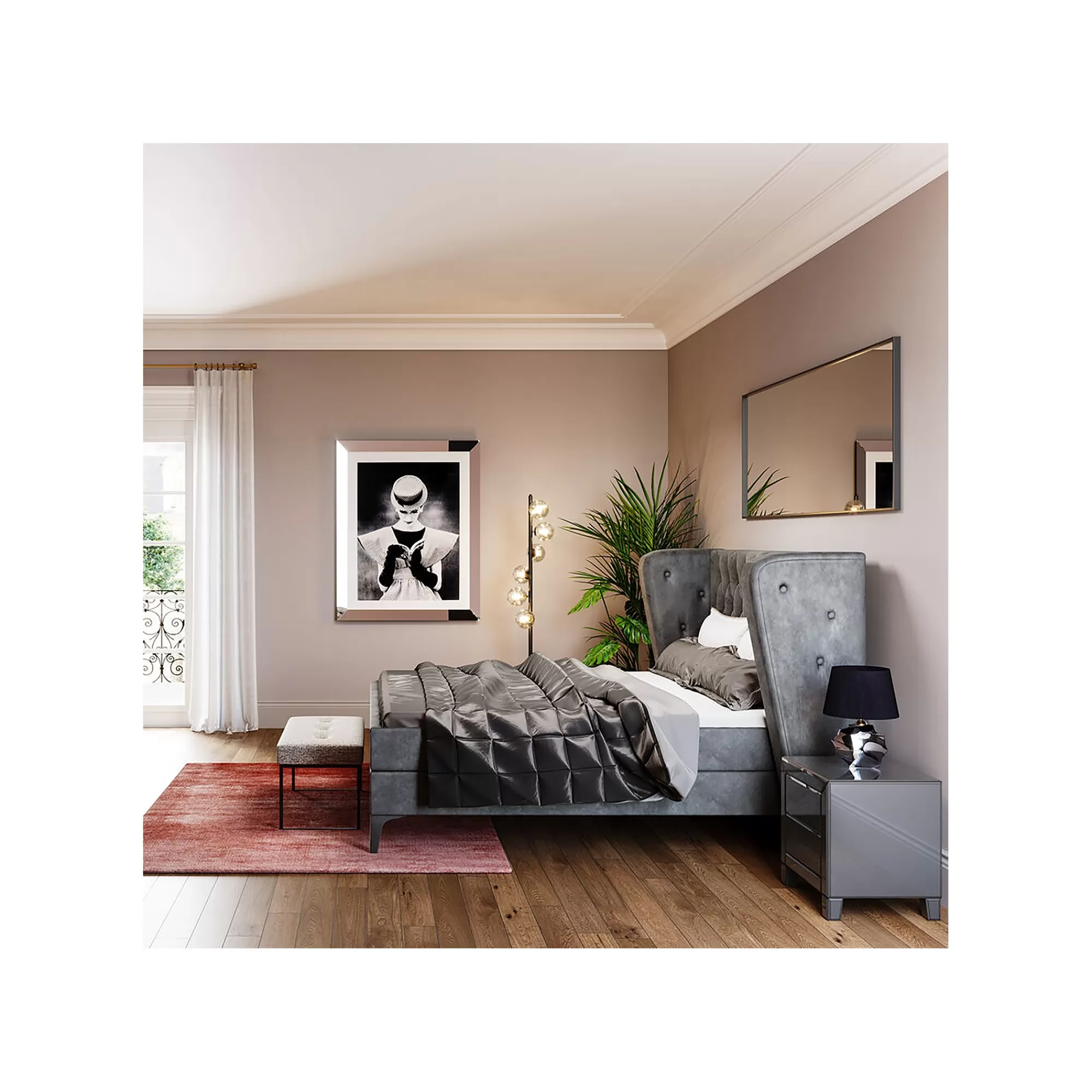 KARE Design Miroir Bella 160x80cm ^ Miroir