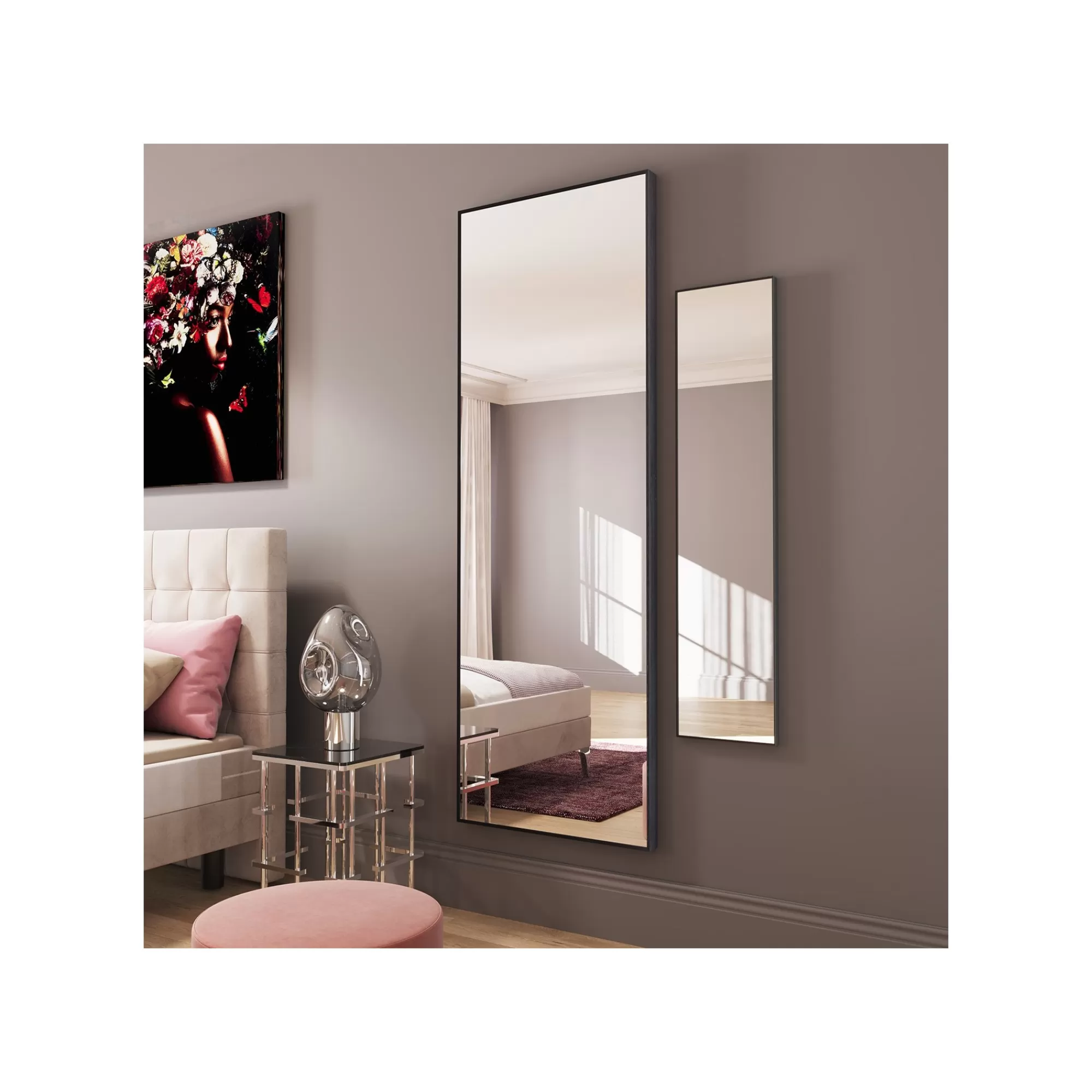 KARE Design Miroir Bella 200x70cm ^ Miroir