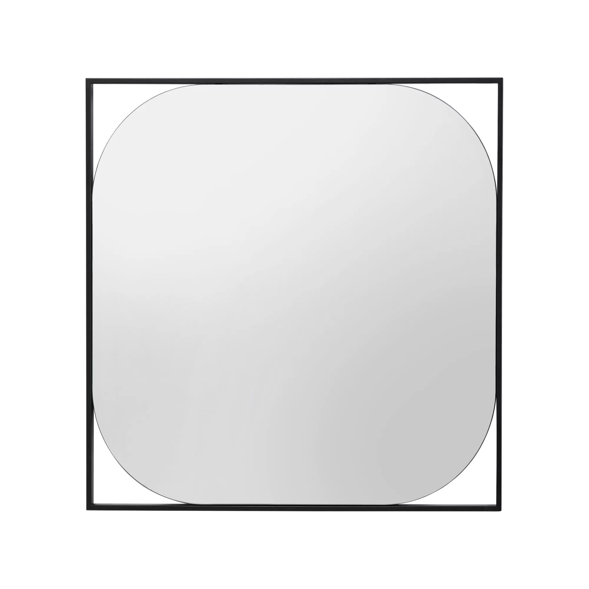 KARE Design Miroir Bonita Noir 81x81cm ^ Miroir
