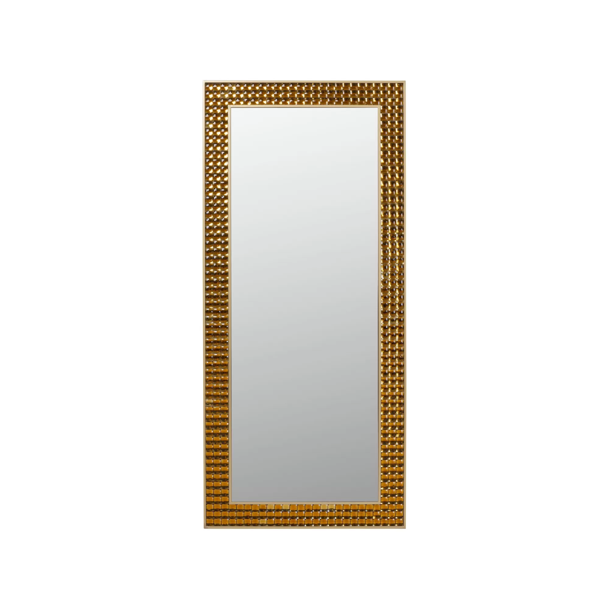 KARE Design Miroir Crystals Doré 180x80cm ^ Miroir