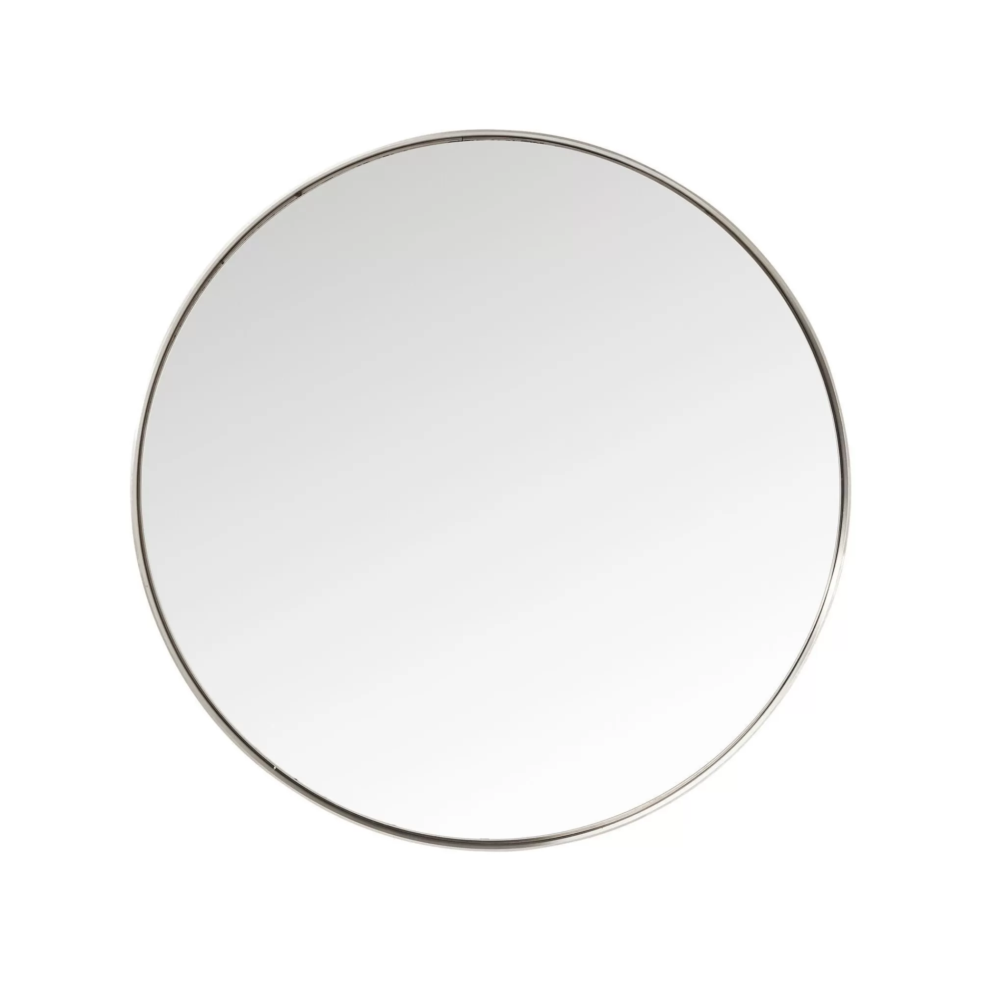 KARE Design Miroir Curve Rond Inox 100cm ^ Miroir