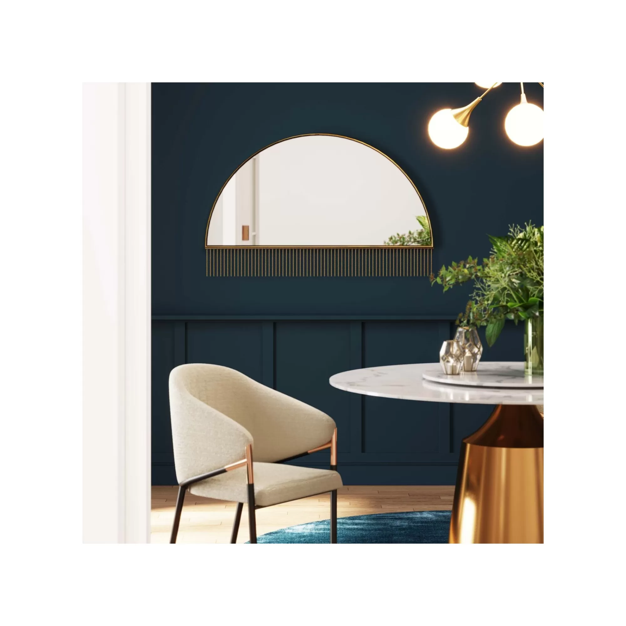 KARE Design Miroir Opera Doré 70x110cm ^ Miroir