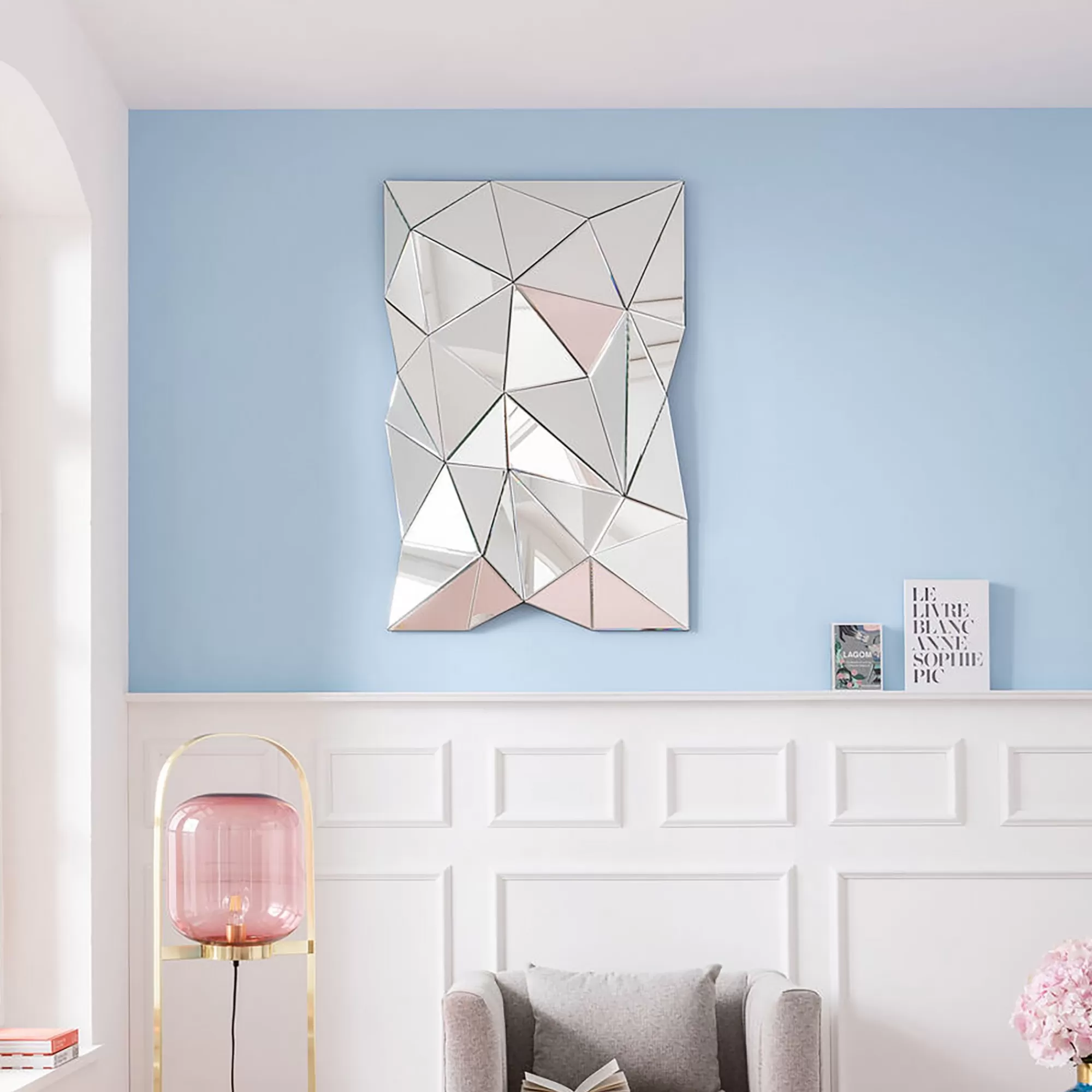 KARE Design Miroir Prisma 120x80cm ^ Miroir