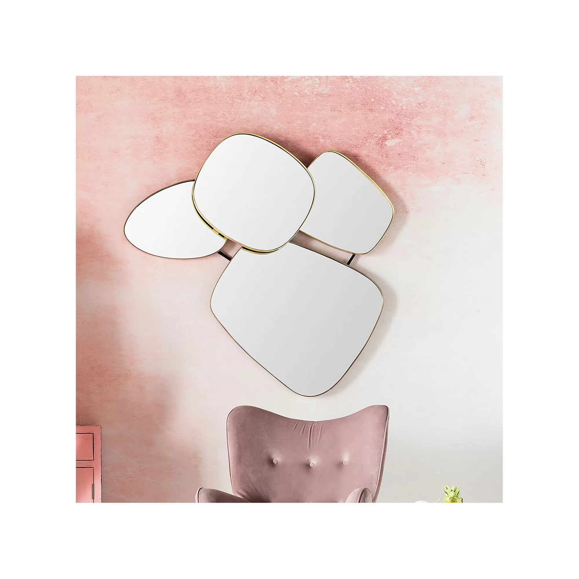 KARE Design Miroir Shapes 130x110cm ^ Miroir