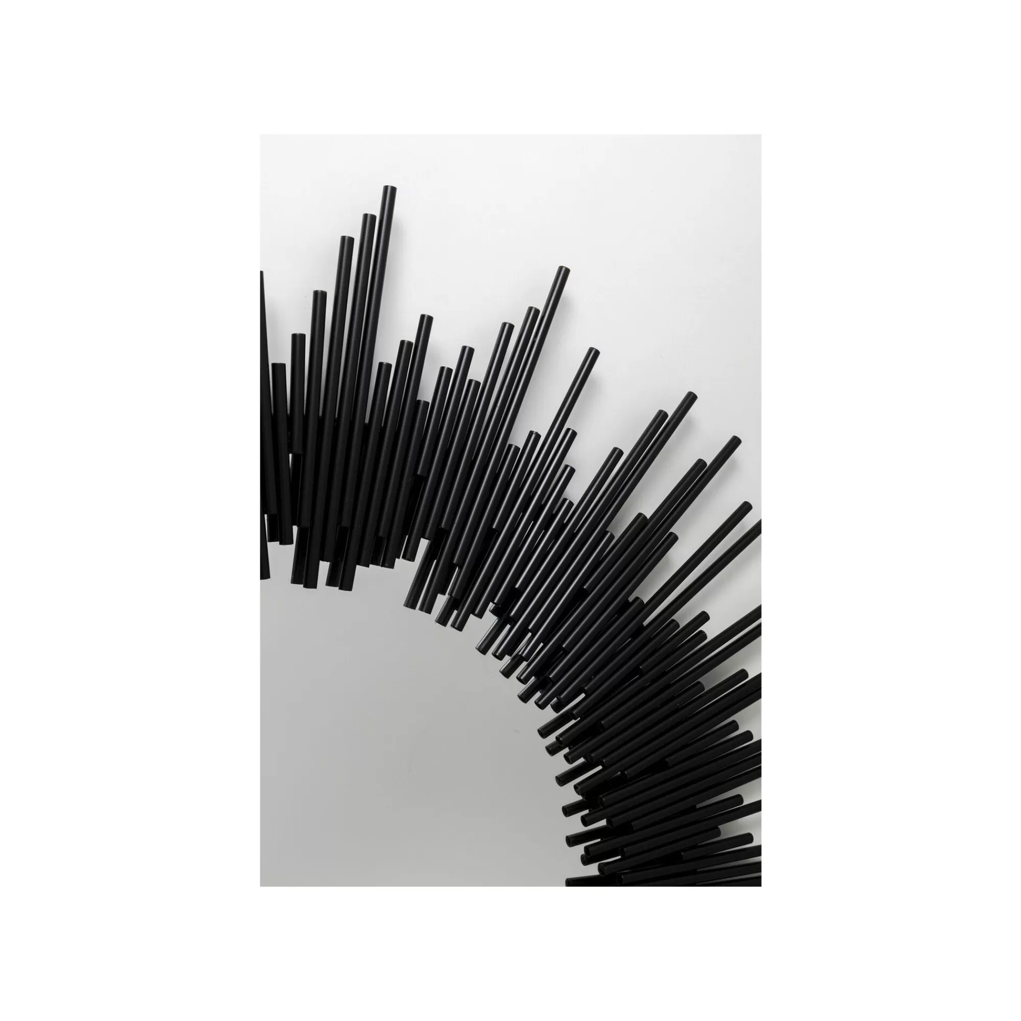 KARE Design Miroir Sun Rise 104cm Noir ^ Miroir