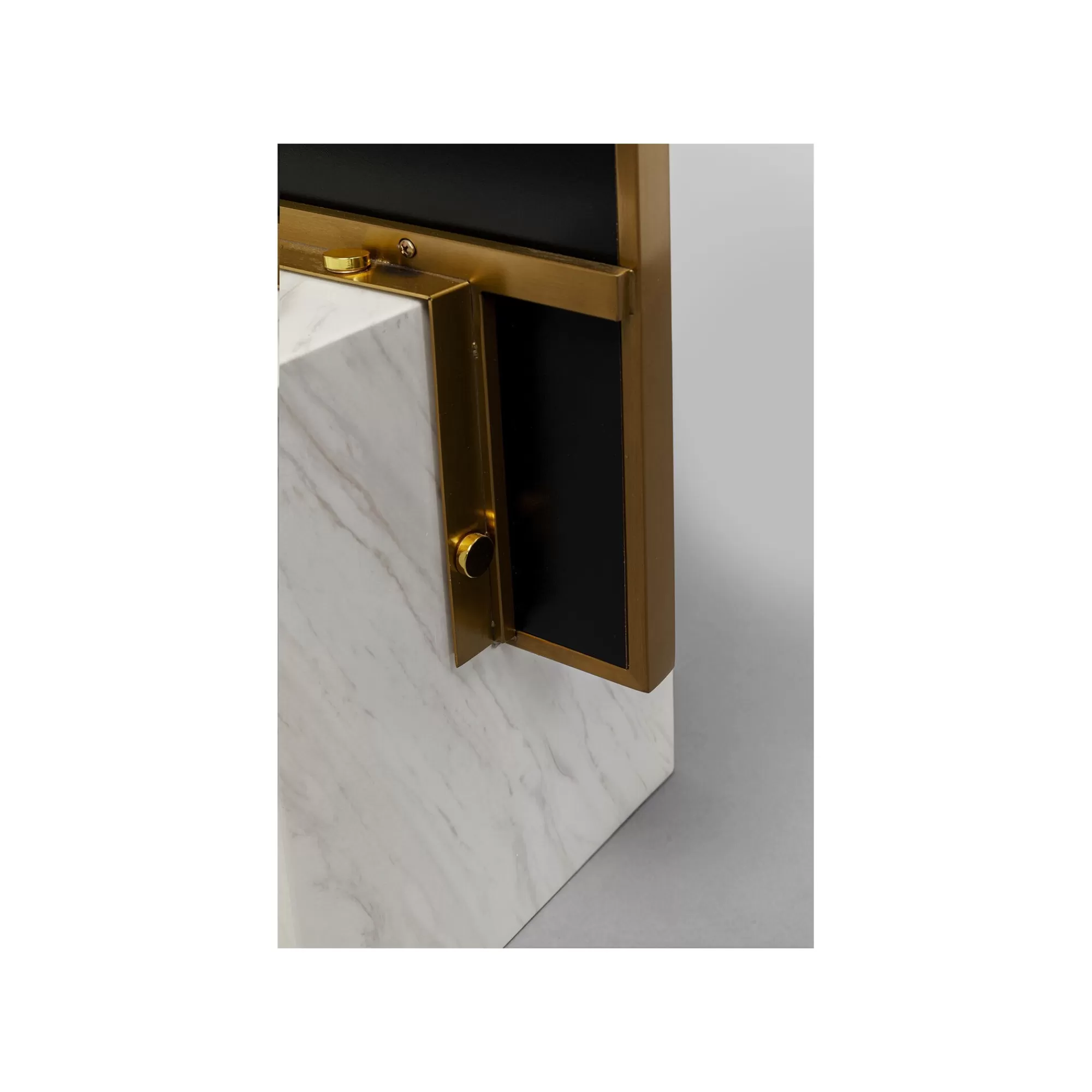 KARE Design Miroir Sur Pied Hulda 180x46cm Doré Et Blanc ^ Miroir