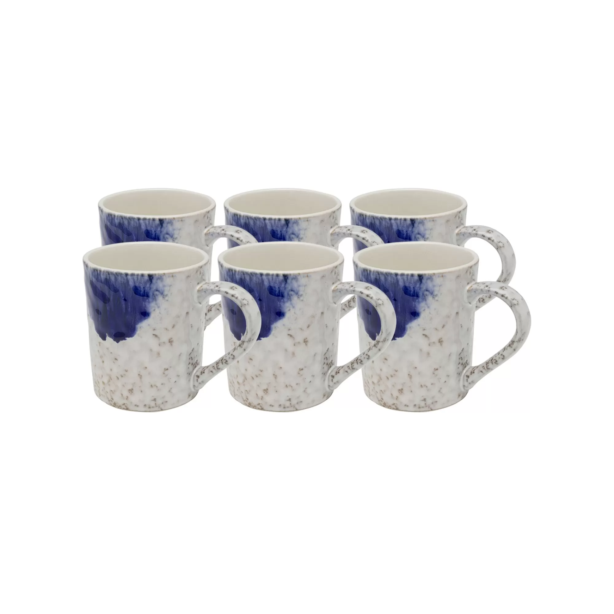 KARE Design Mugs Biscotti Bleus Set De 6 ^ Vaisselle