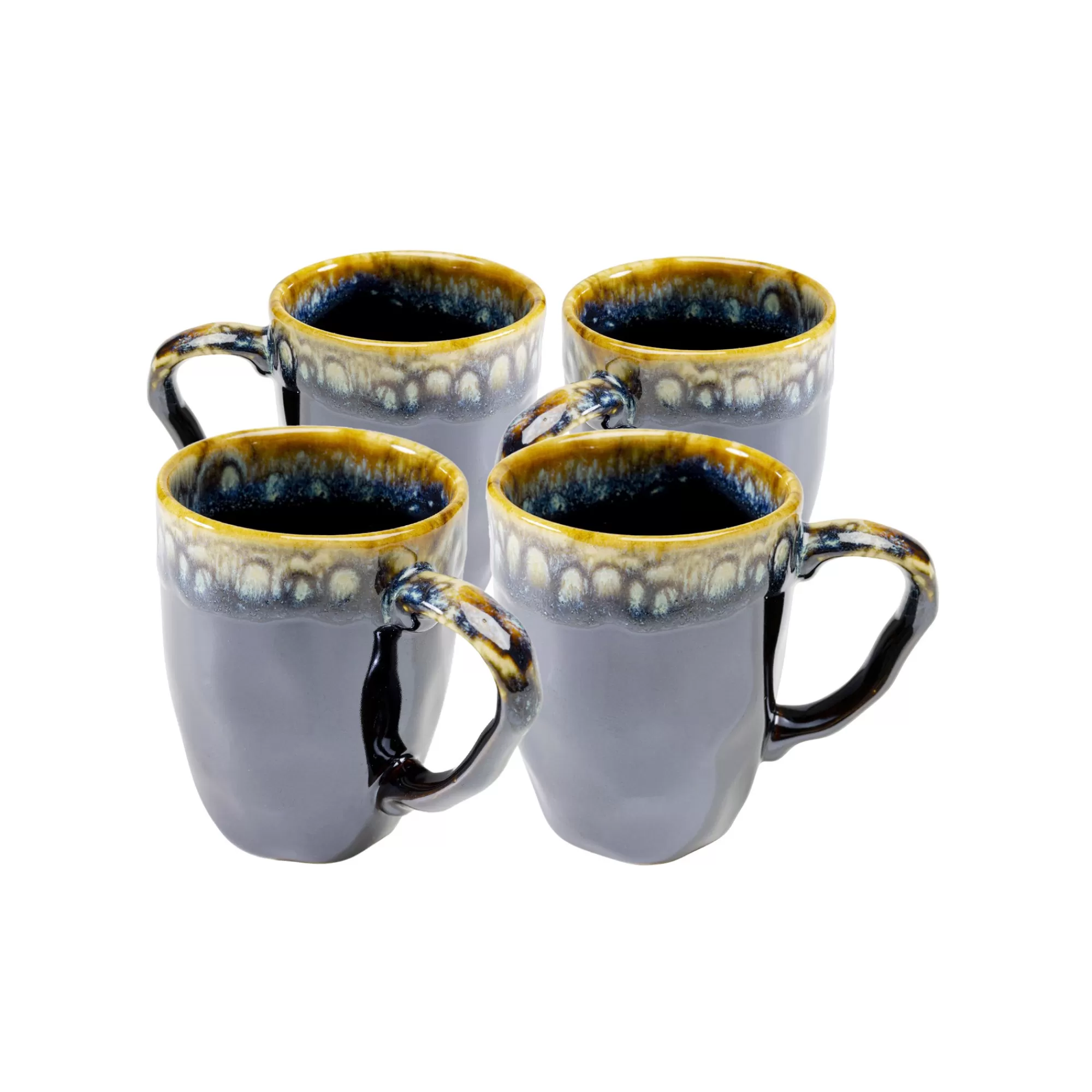 KARE Design Mugs Lio Bleus Set De 4 ^ Vaisselle