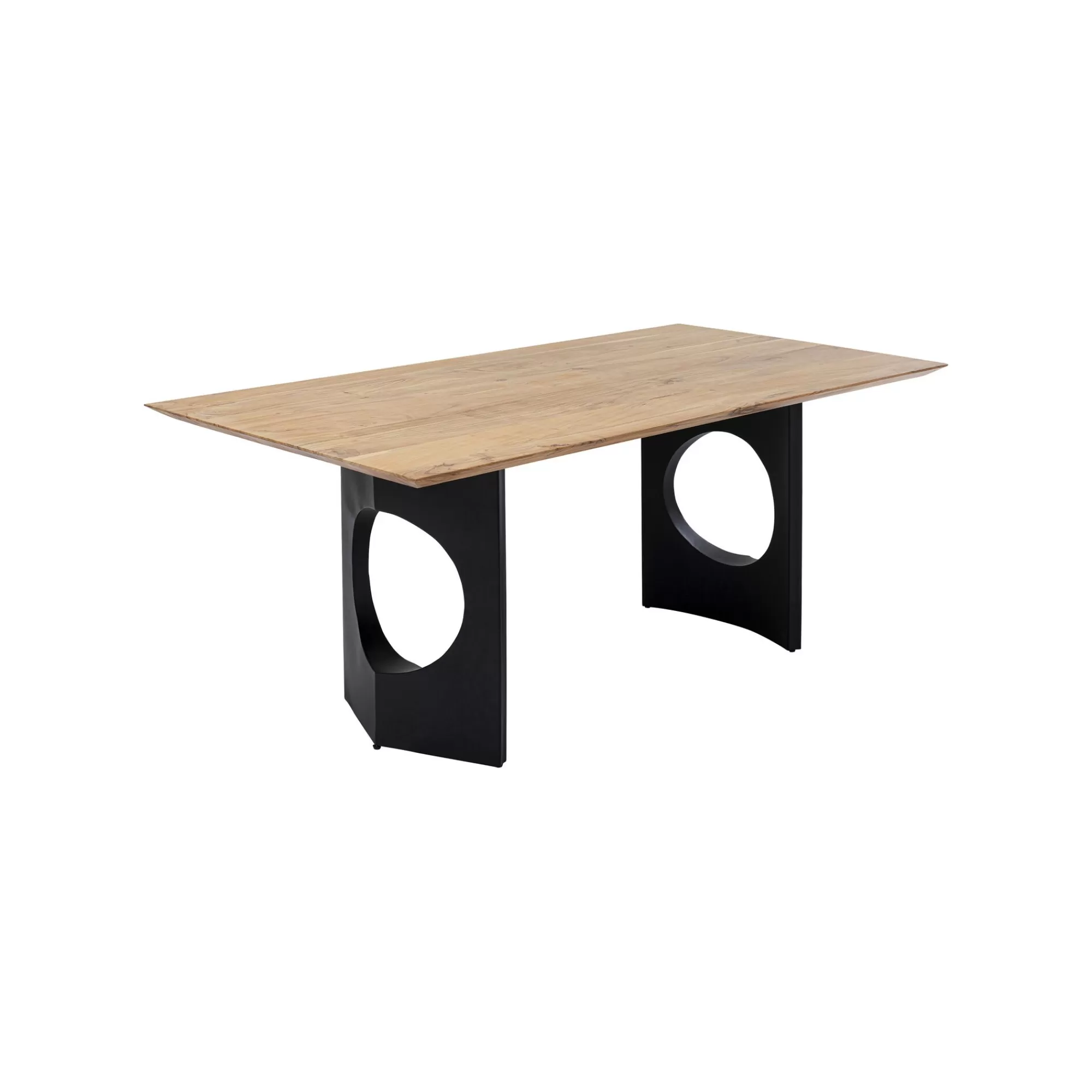 KARE Design Pieds De Table Tavola Oho Noirs Set De 2 ^ Table