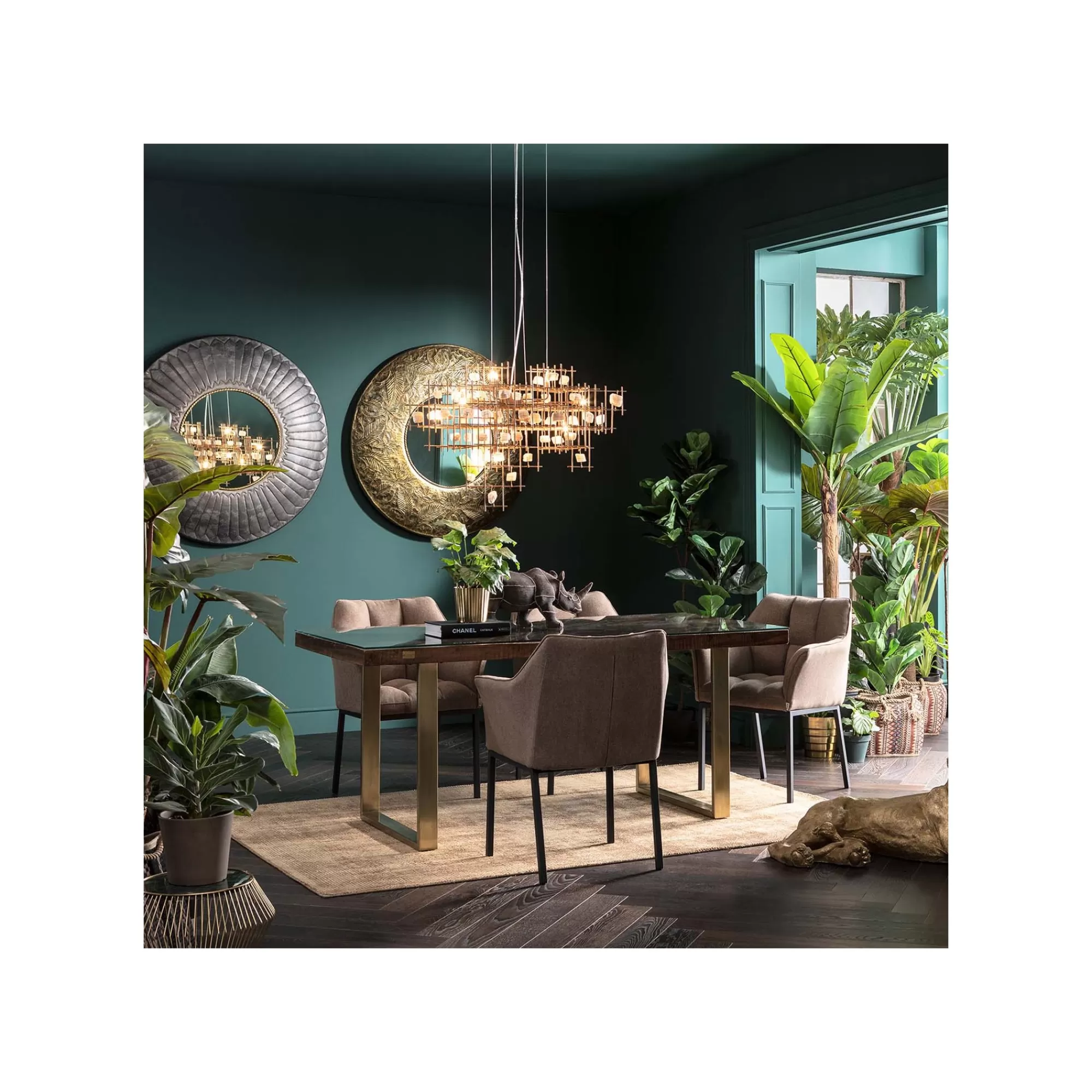 KARE Design Plante Décorative Rainbow Tree 160cm ^ Plante Décorative