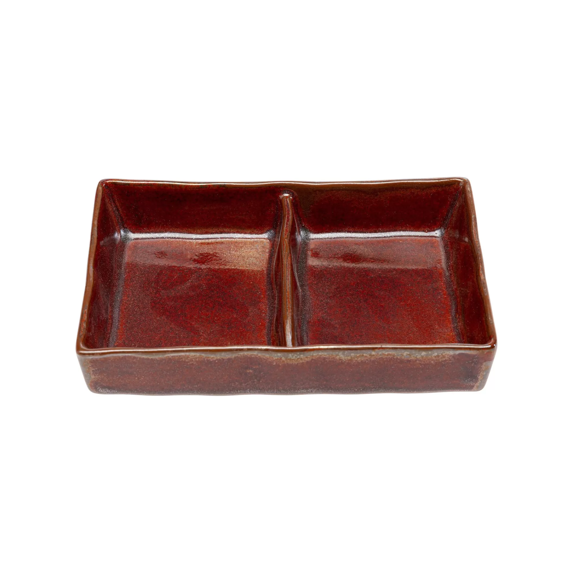 KARE Design Plats Ari Rouges Et Gris Set De 3 ^ Vaisselle