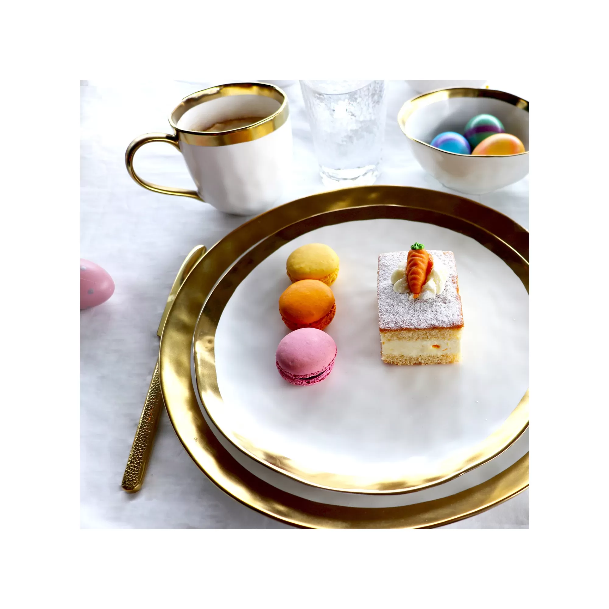 KARE Design Set De Petit-déjeuner Bell ^ Vaisselle