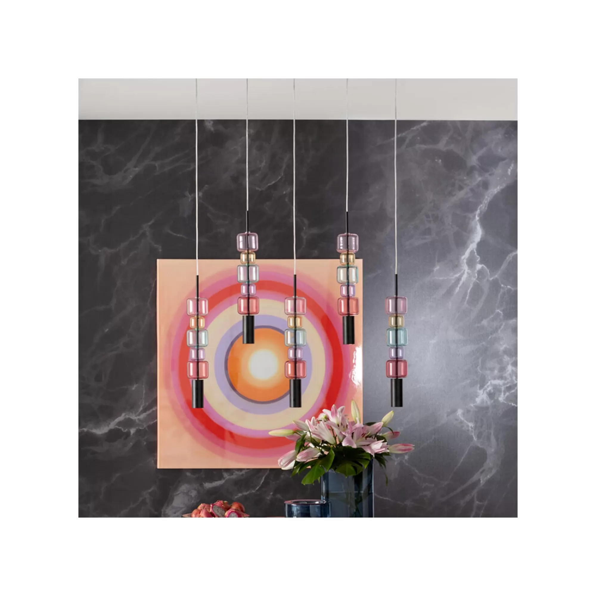 KARE Design Suspension Candy Bar Colore 100cm ^ Lustre & Suspension