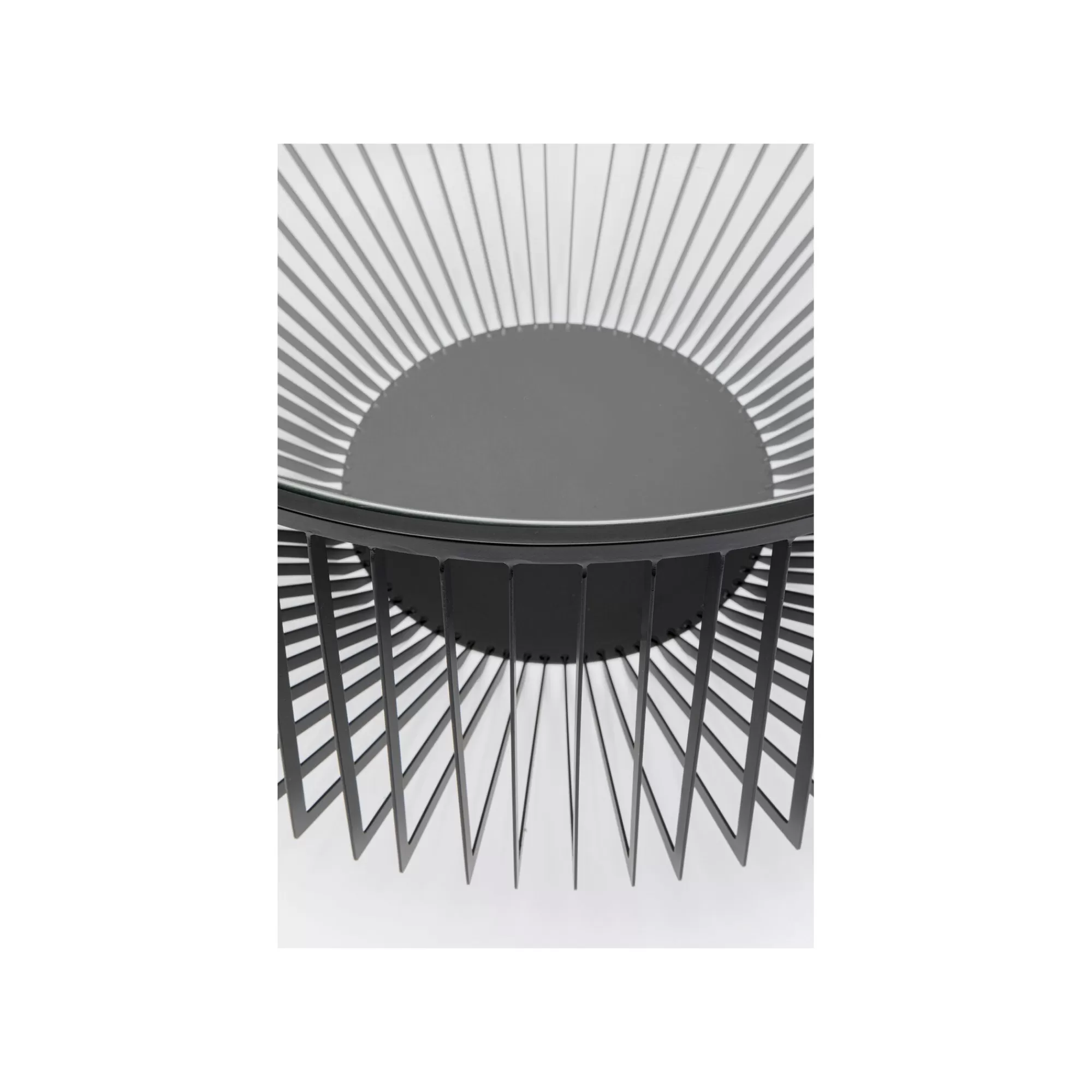 KARE Design Table Basse Corinne 80cm Noire ^ Table Basse