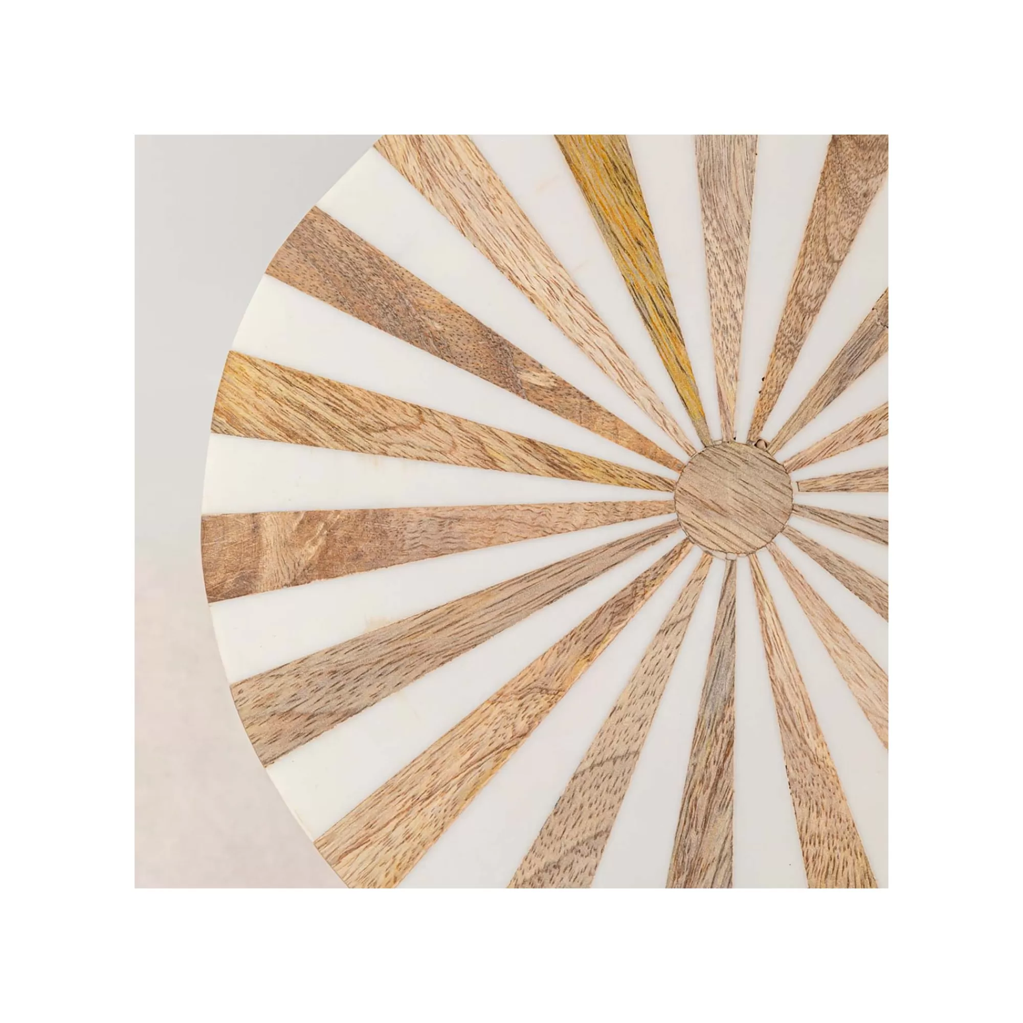 KARE Design Table D'appoint Domero Cirque 25cm Blanche Et Dorée ^ Table D'Appoint & De Chevet