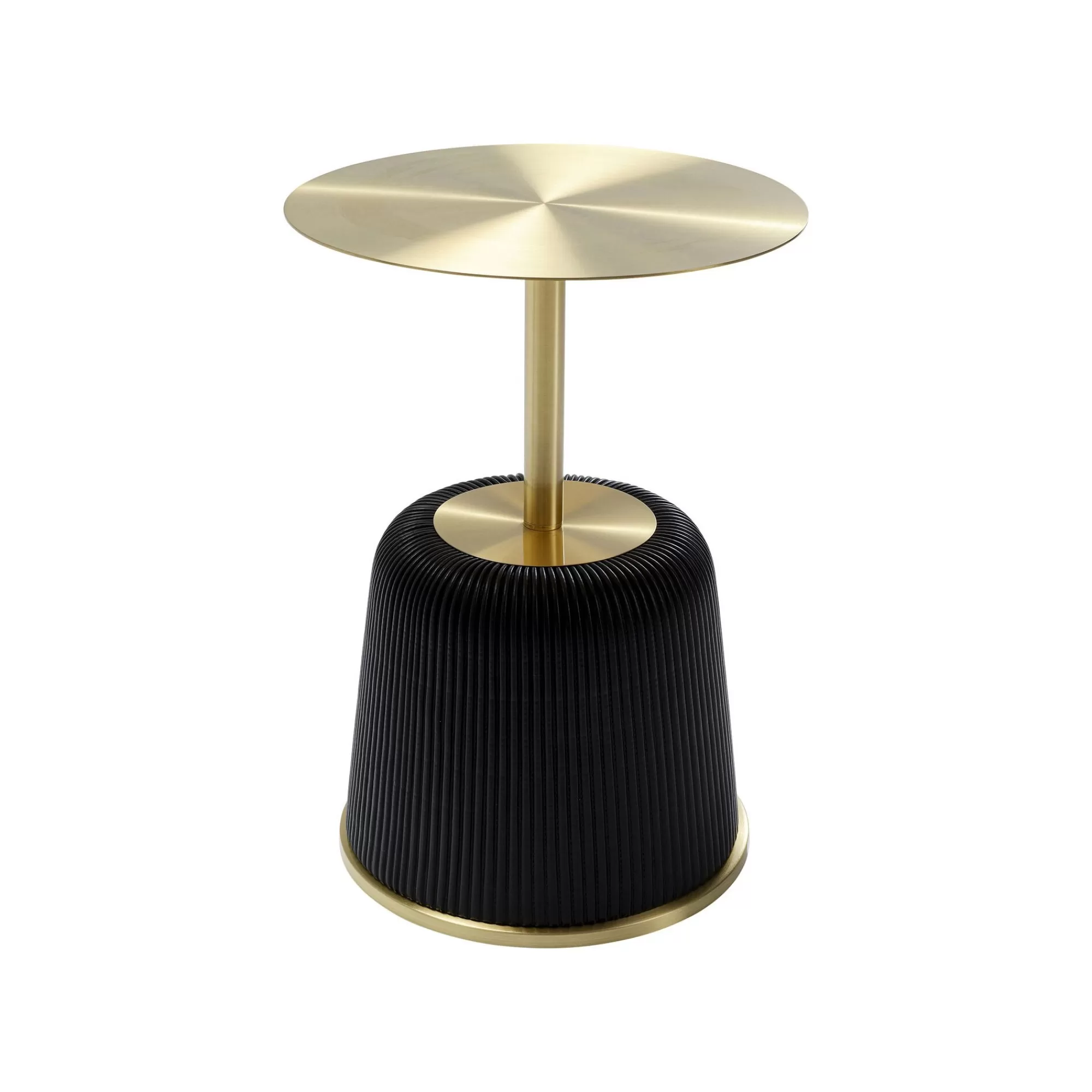 KARE Design Table D'appoint Endless Vegas Noire Et Dorée 40cm ^ Table D'Appoint & De Chevet
