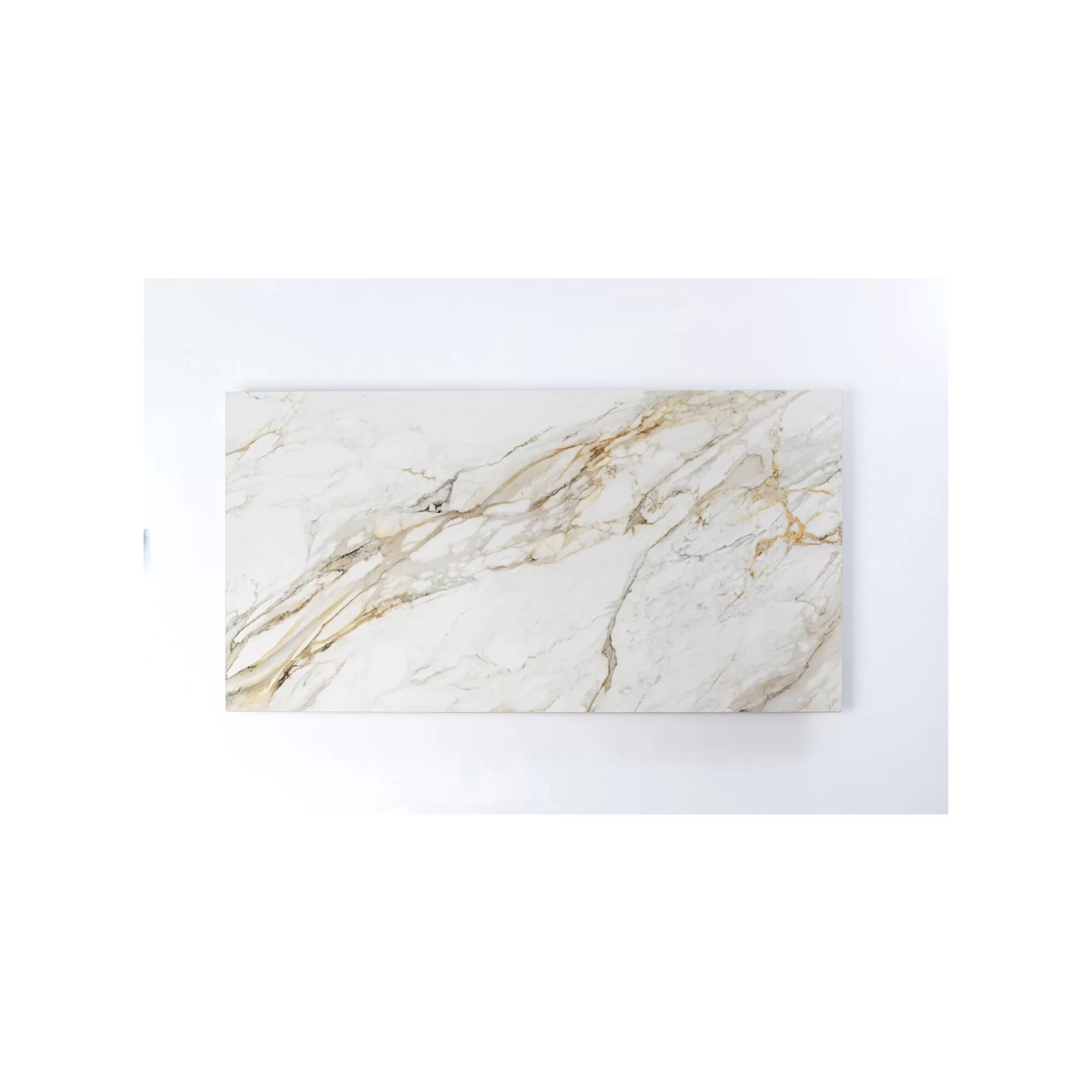 KARE Design Table Eternity Oho Blanche Et Dorée 180x90cm ^ Table