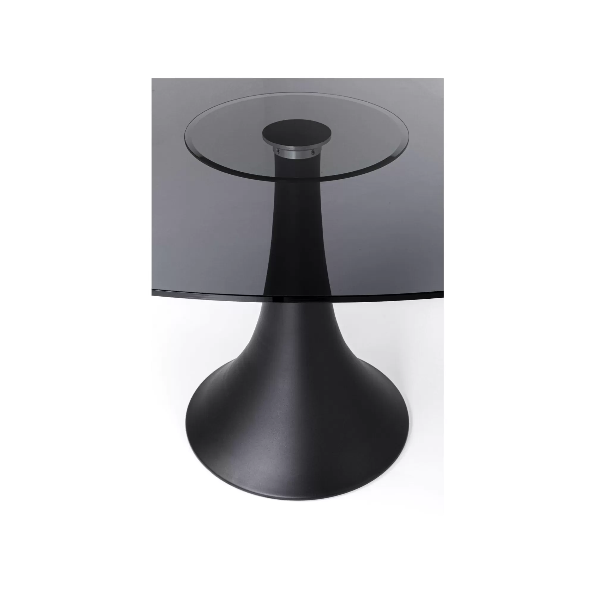 KARE Design Table Grande Possibilita 180x120cm Noire Et Verre Fumé ^ Table