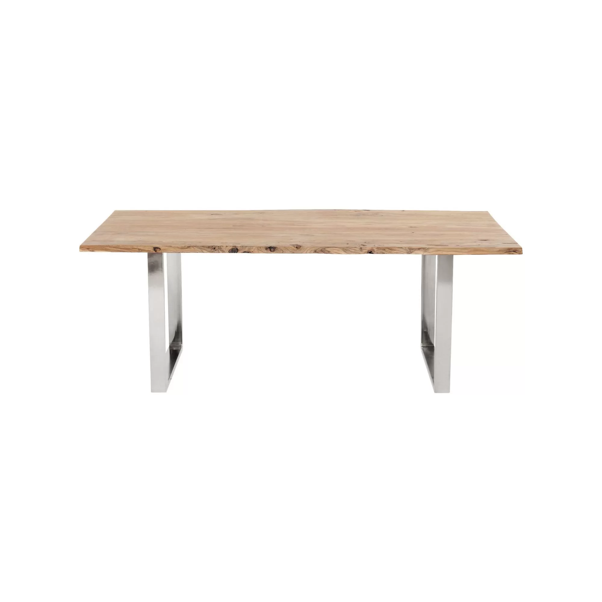 KARE Design Table Harmony Acacia Chrome 200x100cm ^ Table