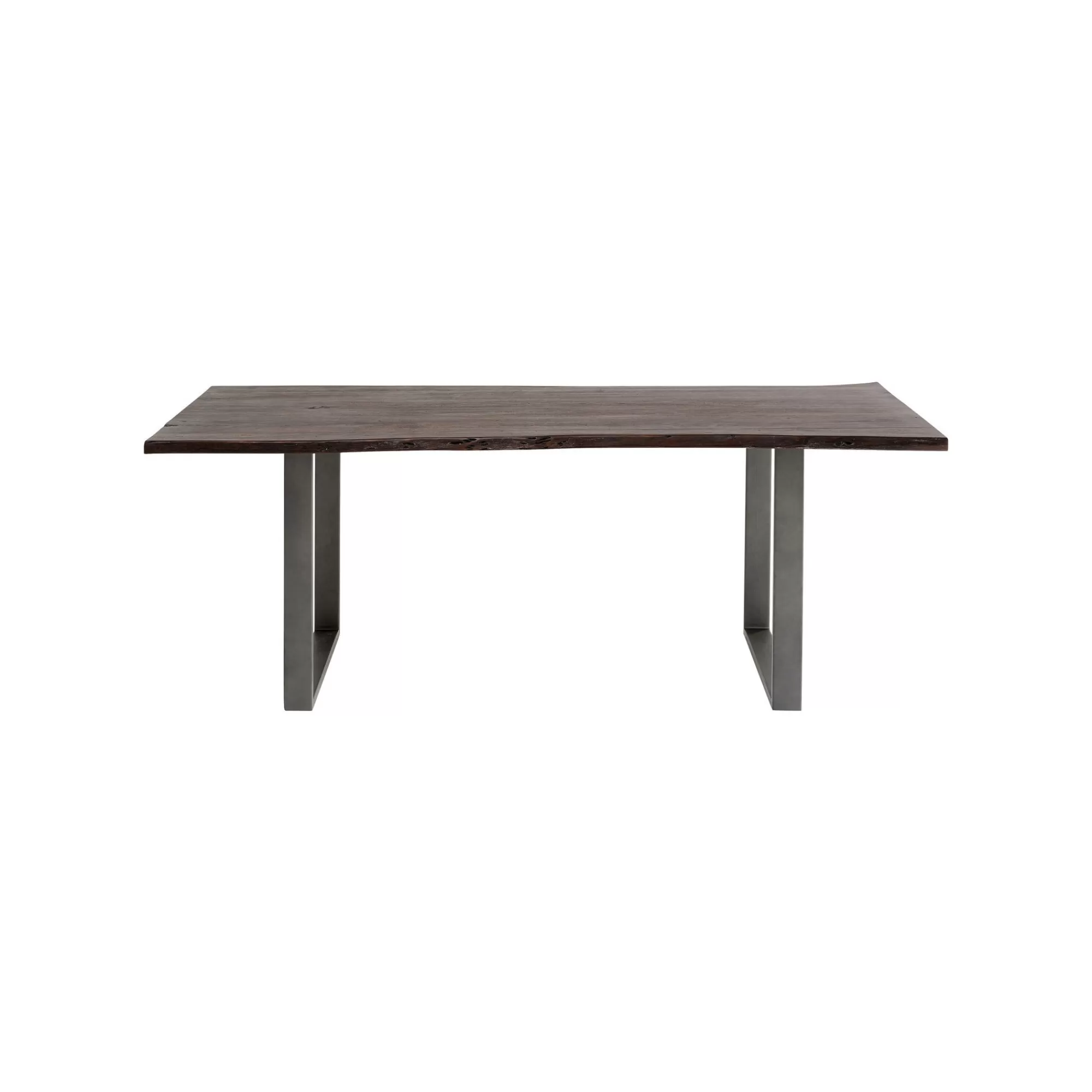 KARE Design Table Harmony Noyer Acier 160x80cm ^ Table