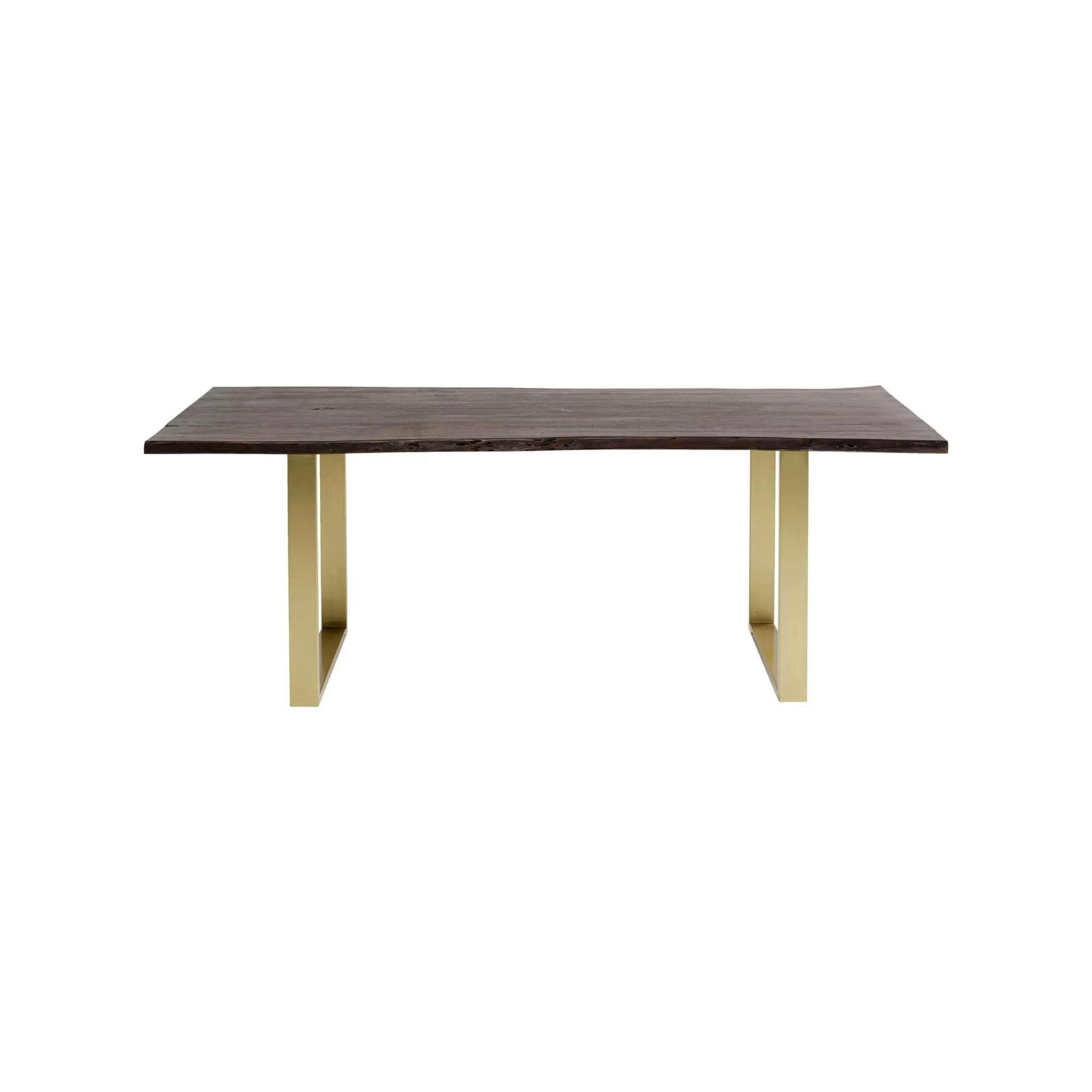 KARE Design Table Harmony Noyer Laiton 160x80cm ^ Table