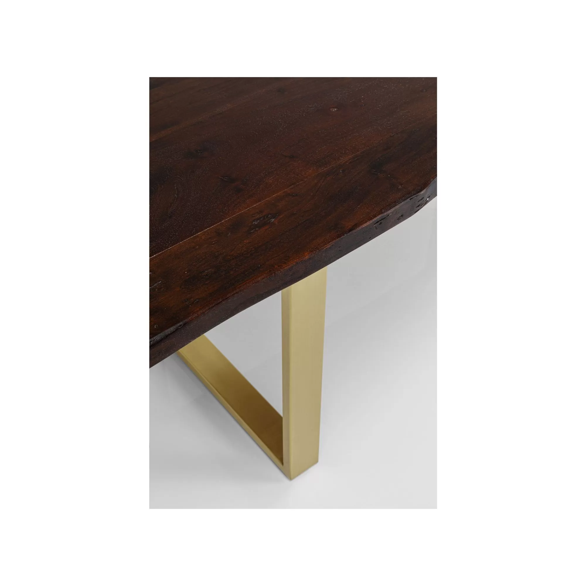 KARE Design Table Harmony Noyer Laiton 160x80cm ^ Table
