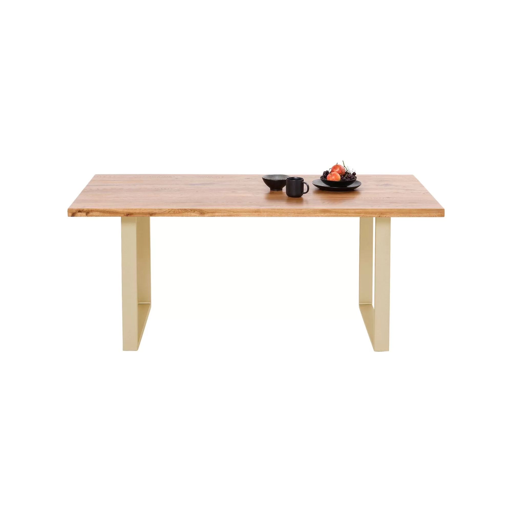 KARE Design Table Jackie Chêne Laiton 160x80cm ^ Table