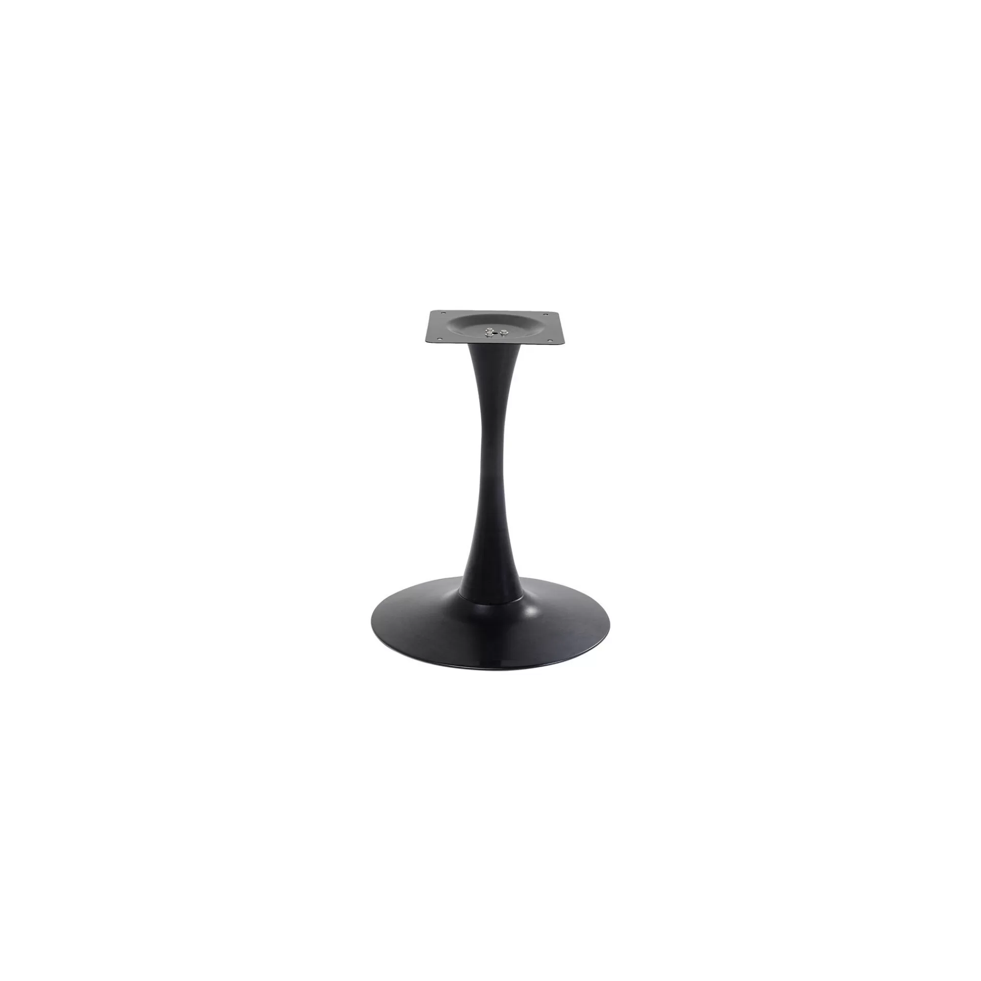 KARE Design Table Schickeria 80cm Effet Marbre Blanc Et Noire ^ Table