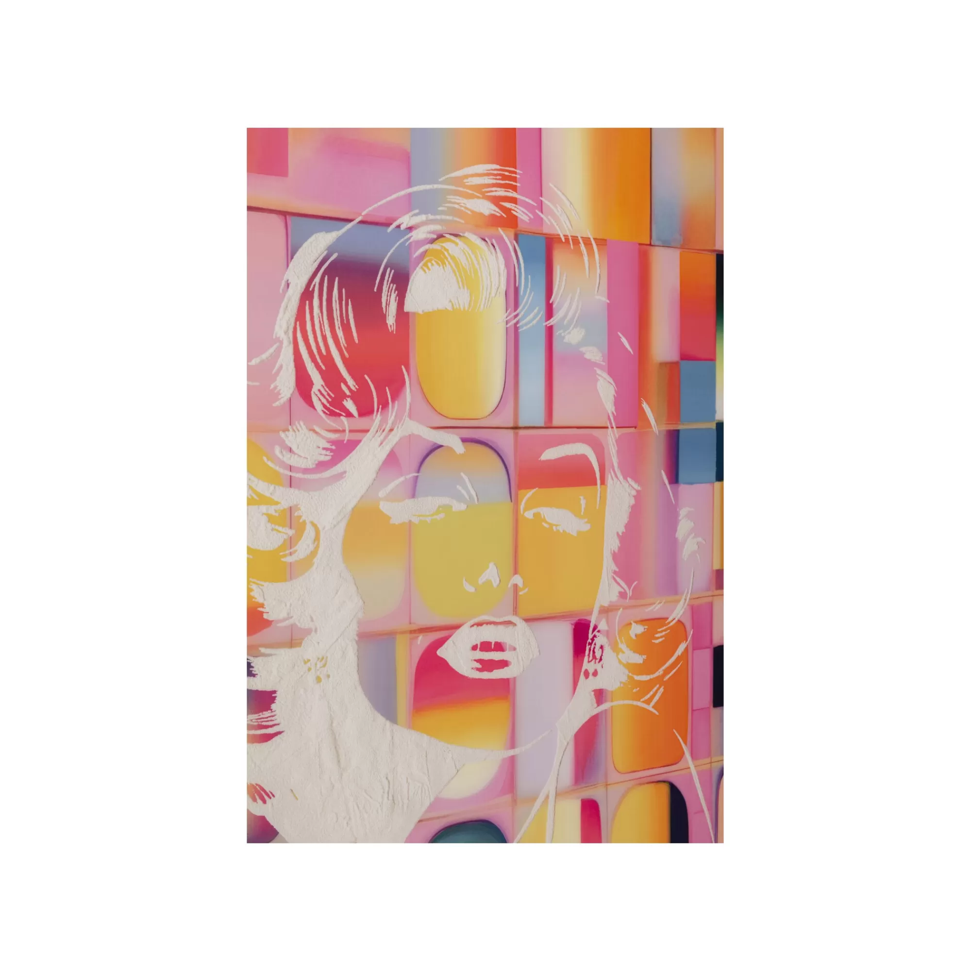 KARE Design Tableau Diva Pixel 90x120cm ^ Tableau