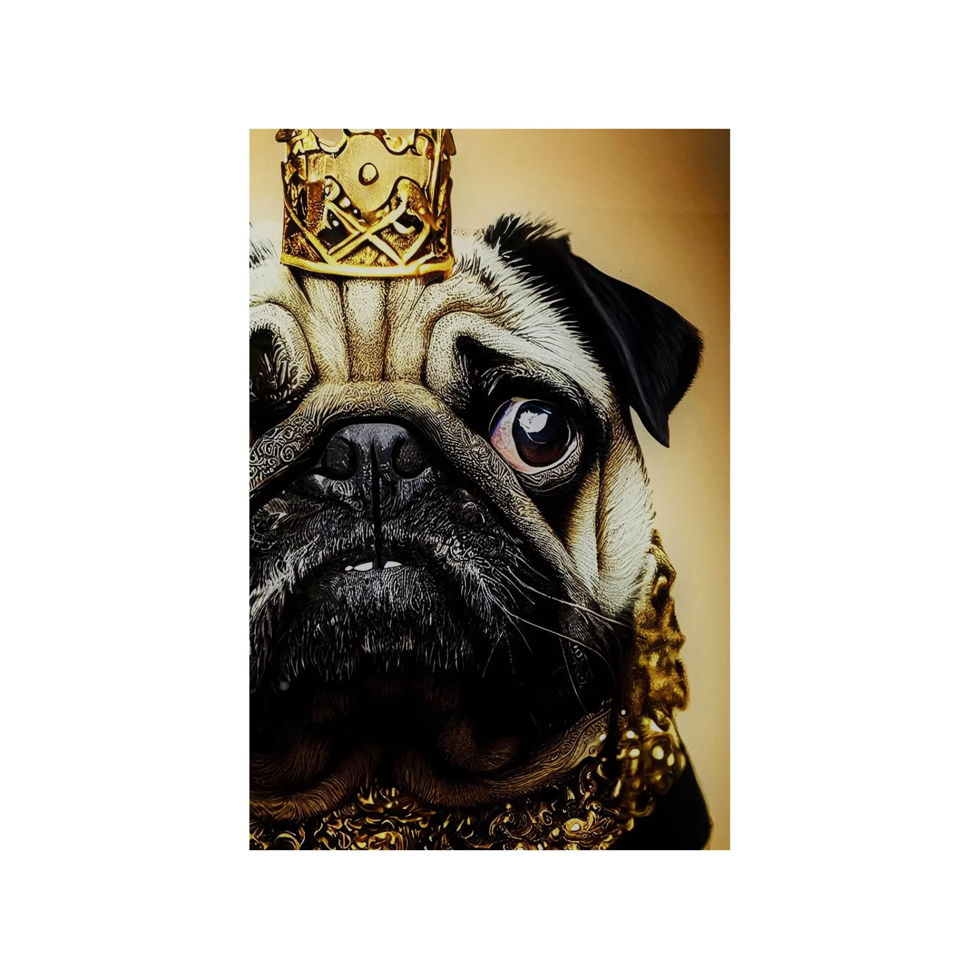 KARE Design Tableau En Verre Carlin Prince 40x60cm ^ Tableau
