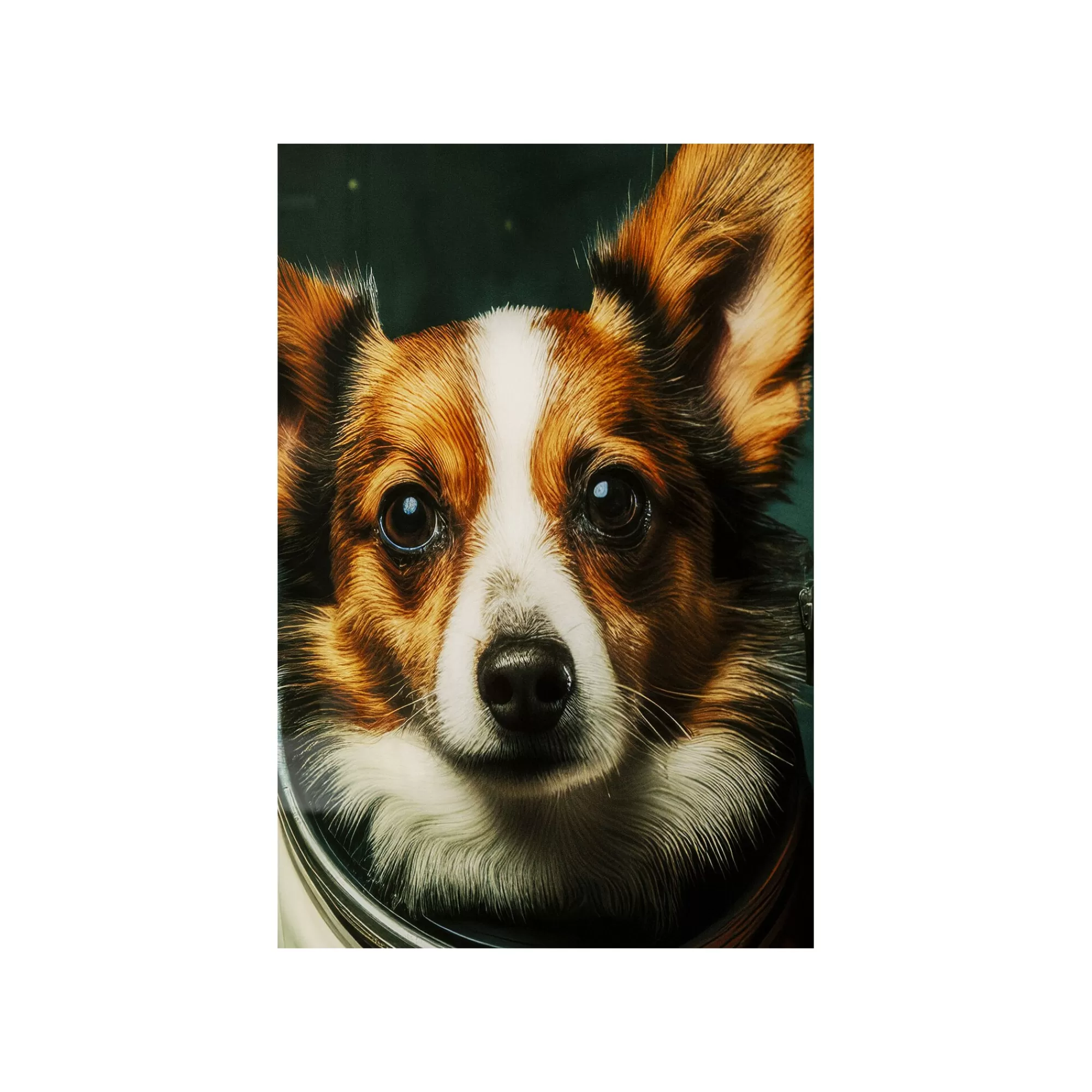 KARE Design Tableau En Verre Chiens Astronautes 80x60cm ^ Tableau