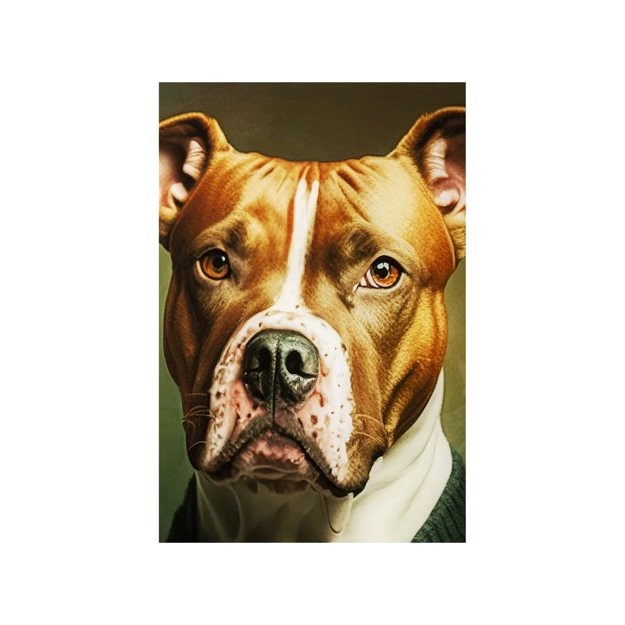 KARE Design Tableau En Verre Chiens Pulls De Noël 110x90cm ^ Tableau
