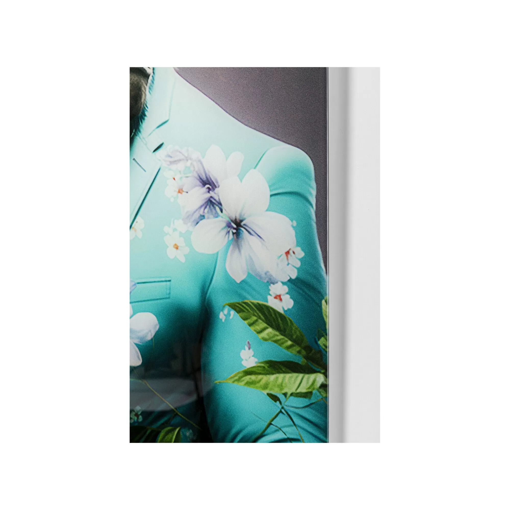 KARE Design Tableau En Verre Gorille Costume Bleu 60x90cm ^ Tableau